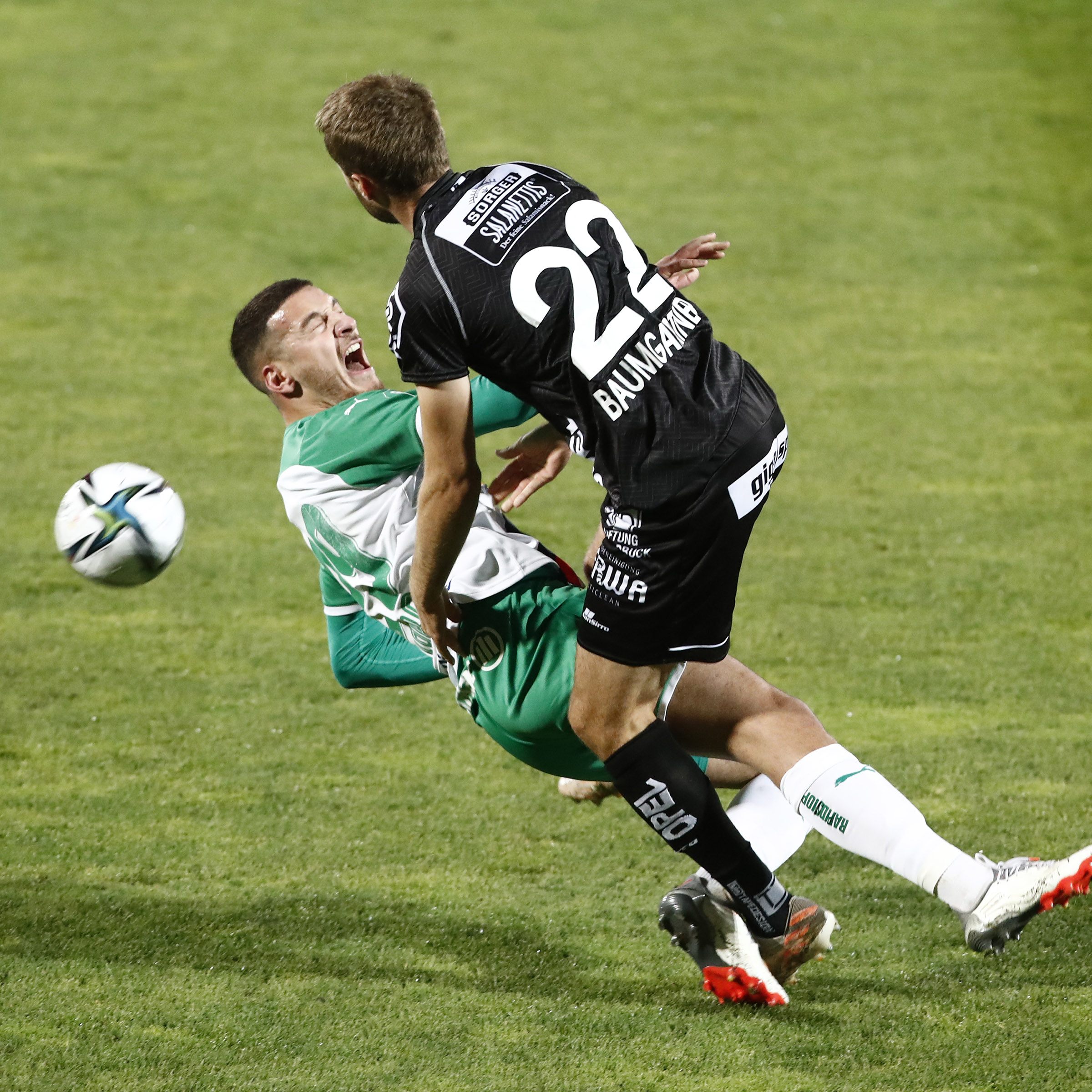 Der WAC ist nach dem 4:1 gegen Rapid nun neuer Zweiter.