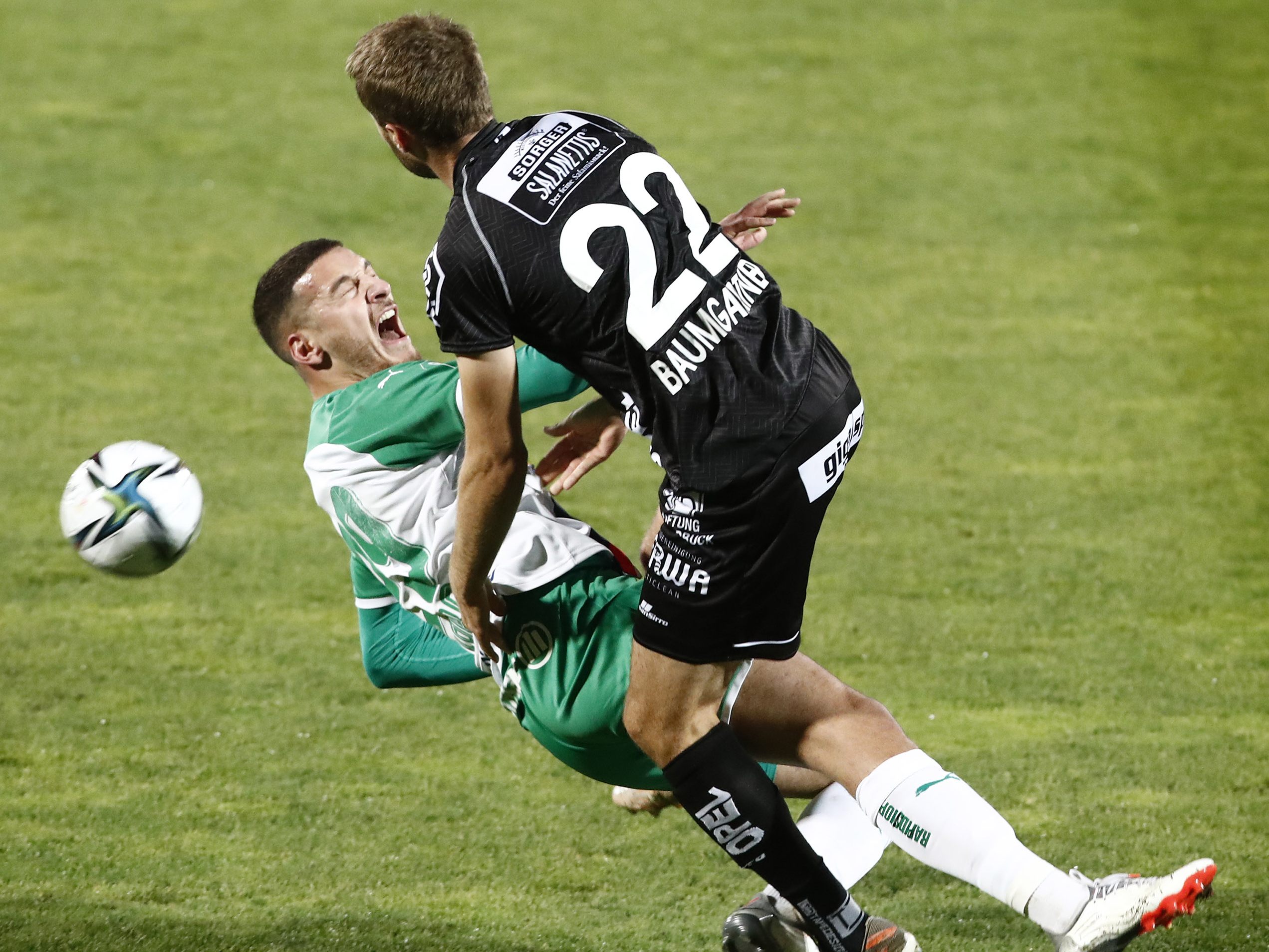 Der WAC ist nach dem 4:1 gegen Rapid nun neuer Zweiter. Der WAC ist nach dem 4:1 gegen Rapid nun neuer Zweiter.