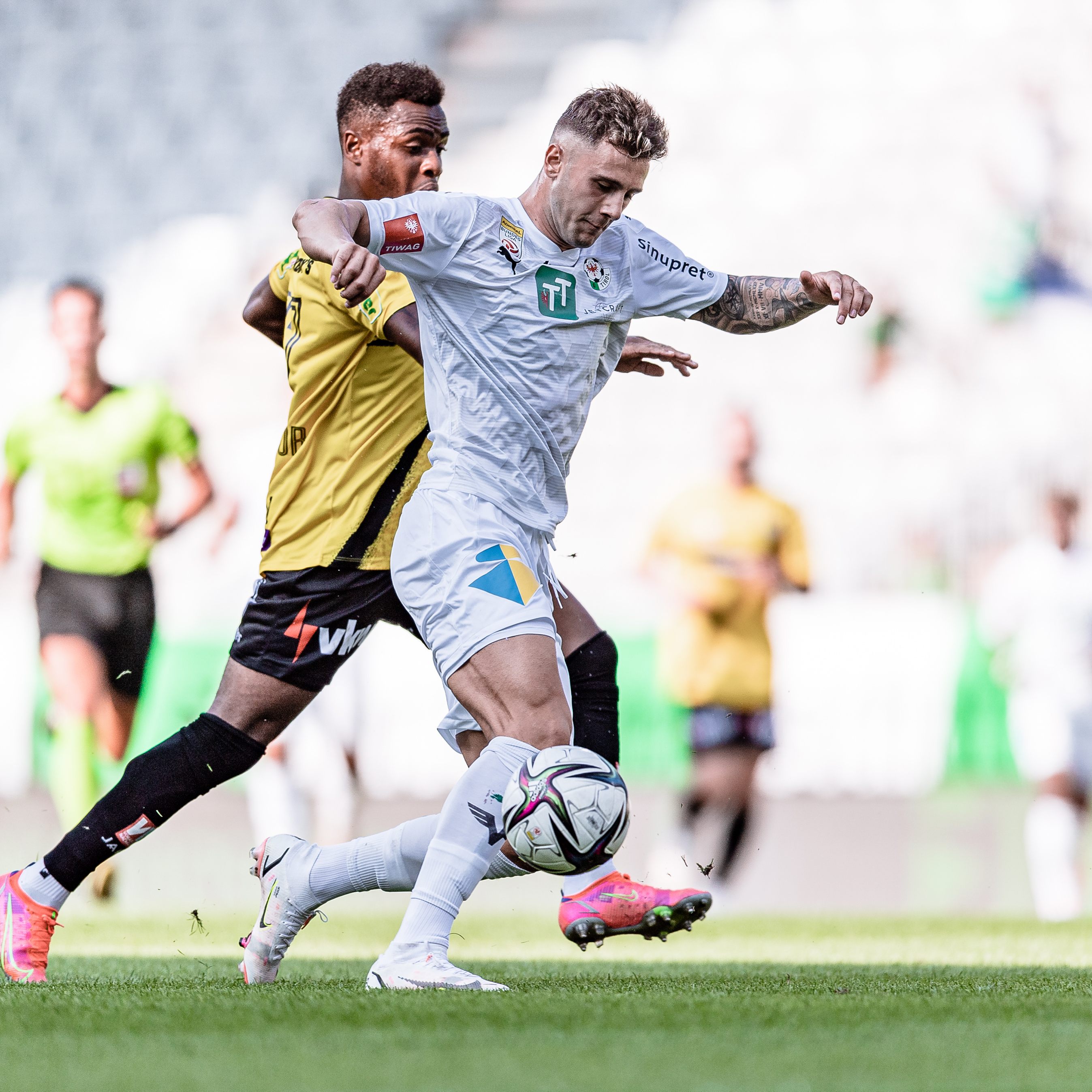 LIVE-Ticker zum Spiel SCR Altach gegen WSG Tirol ab 17 Uhr.