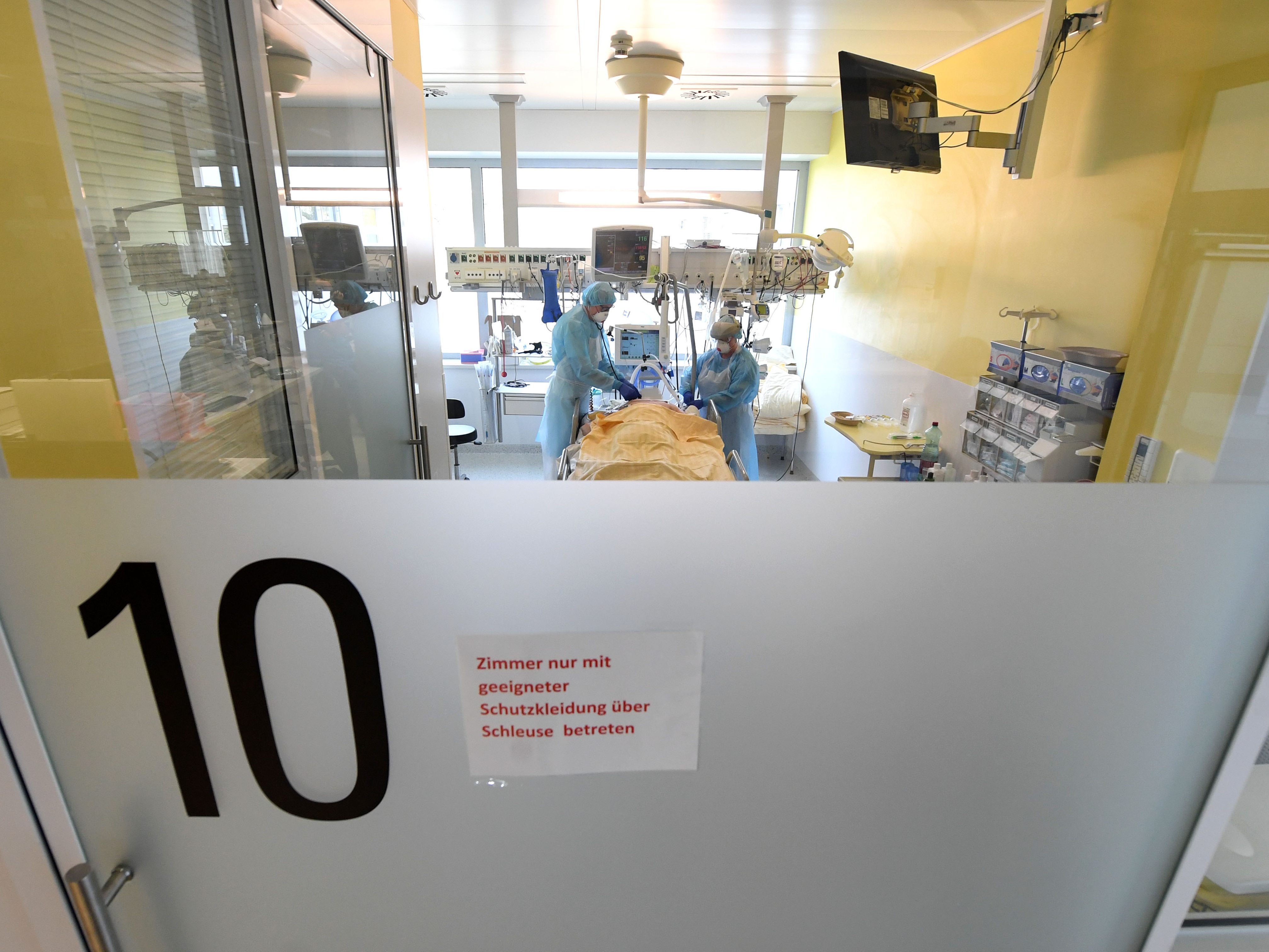 Die Lage in einzelnen Intensivstationen ist extrem angespannt. Die Lage in einzelnen Intensivstationen ist extrem angespannt.