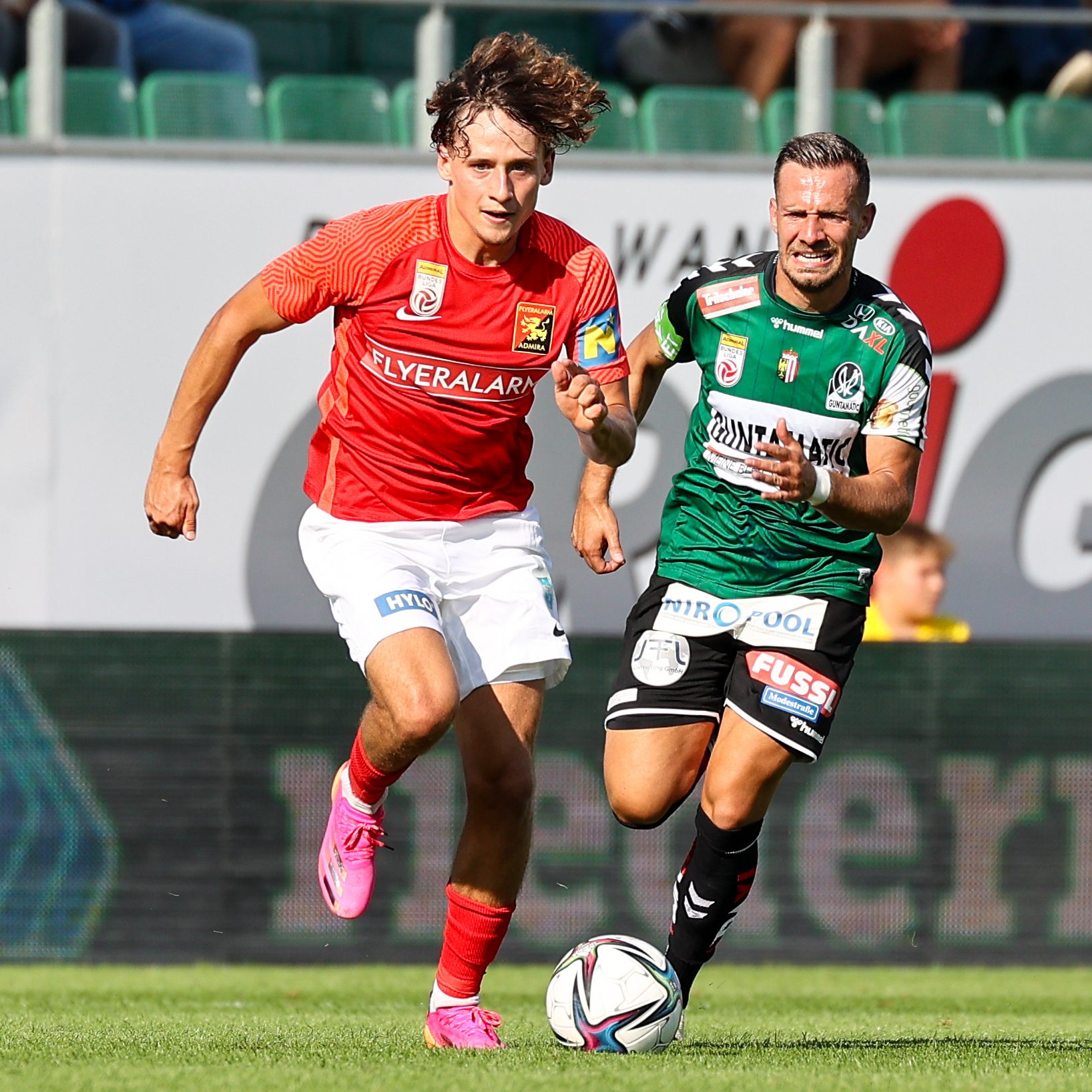 LIVE-Ticker zum Spiel FC Admira gegen SV Ried ab 17 Uhr.