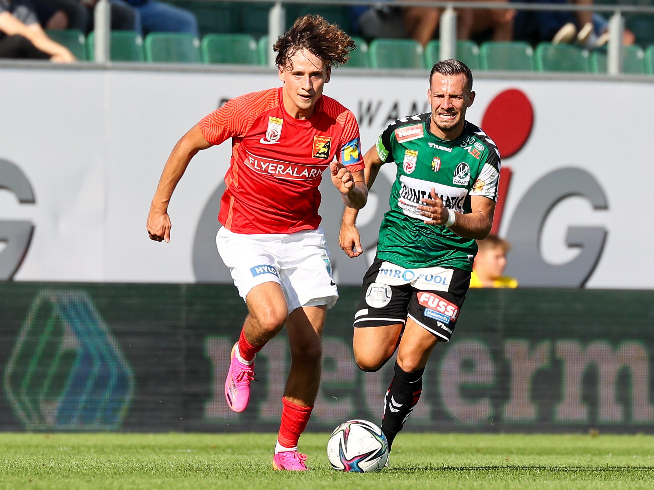 LIVE-Ticker zum Spiel FC Admira gegen SV Ried ab 17 Uhr.