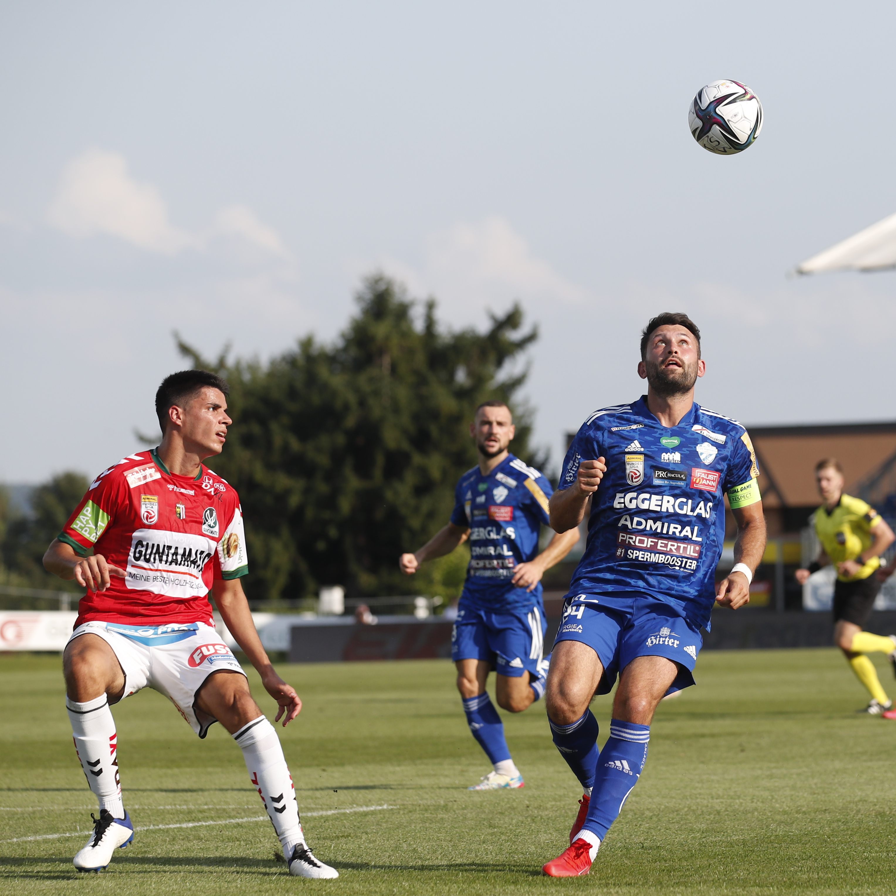 LIVE-Ticker zum Spiel SV Ried gegen TSV Hartberg ab 17 Uhr.