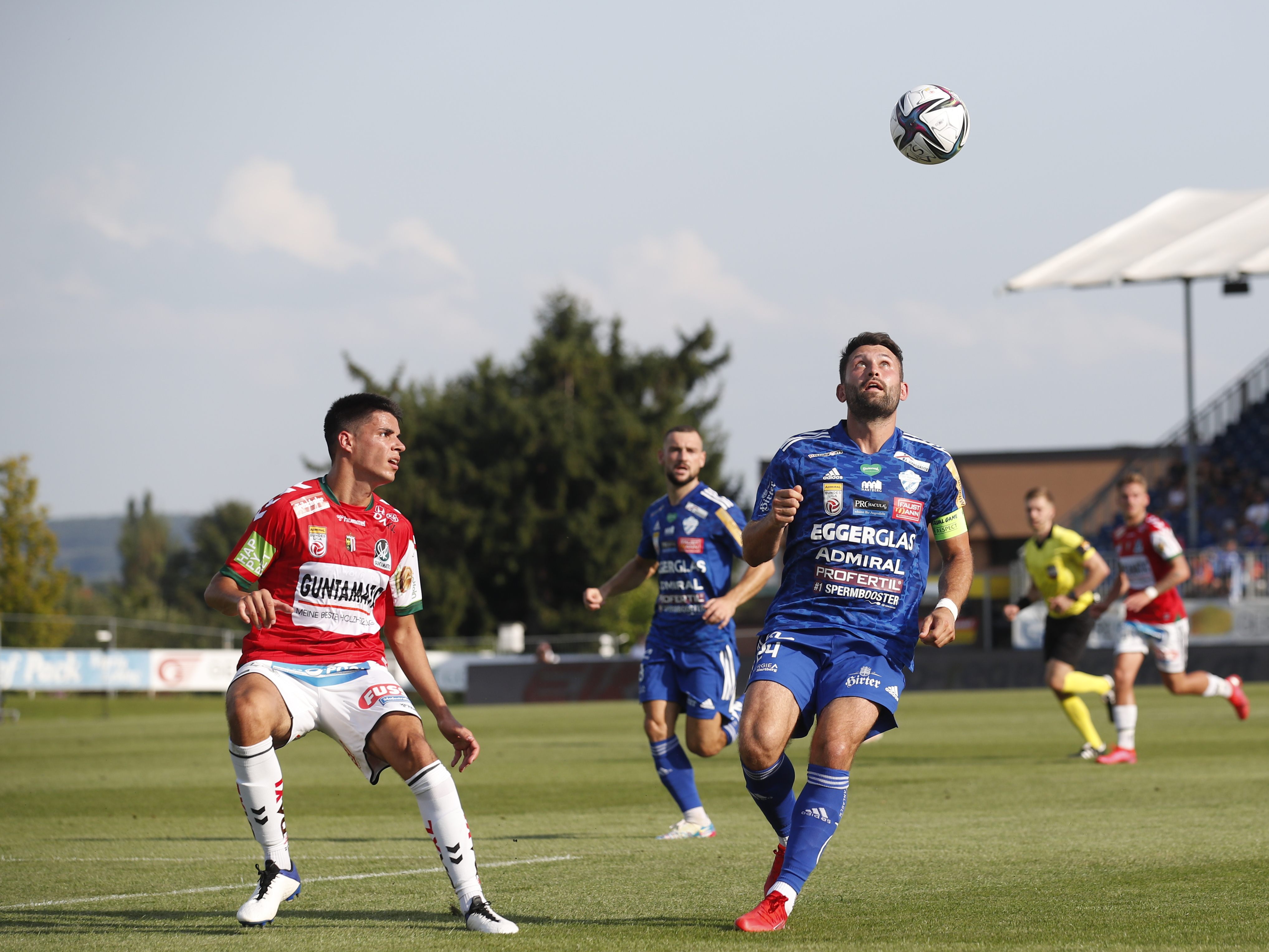 LIVE-Ticker zum Spiel SV Ried gegen TSV Hartberg ab 17 Uhr.