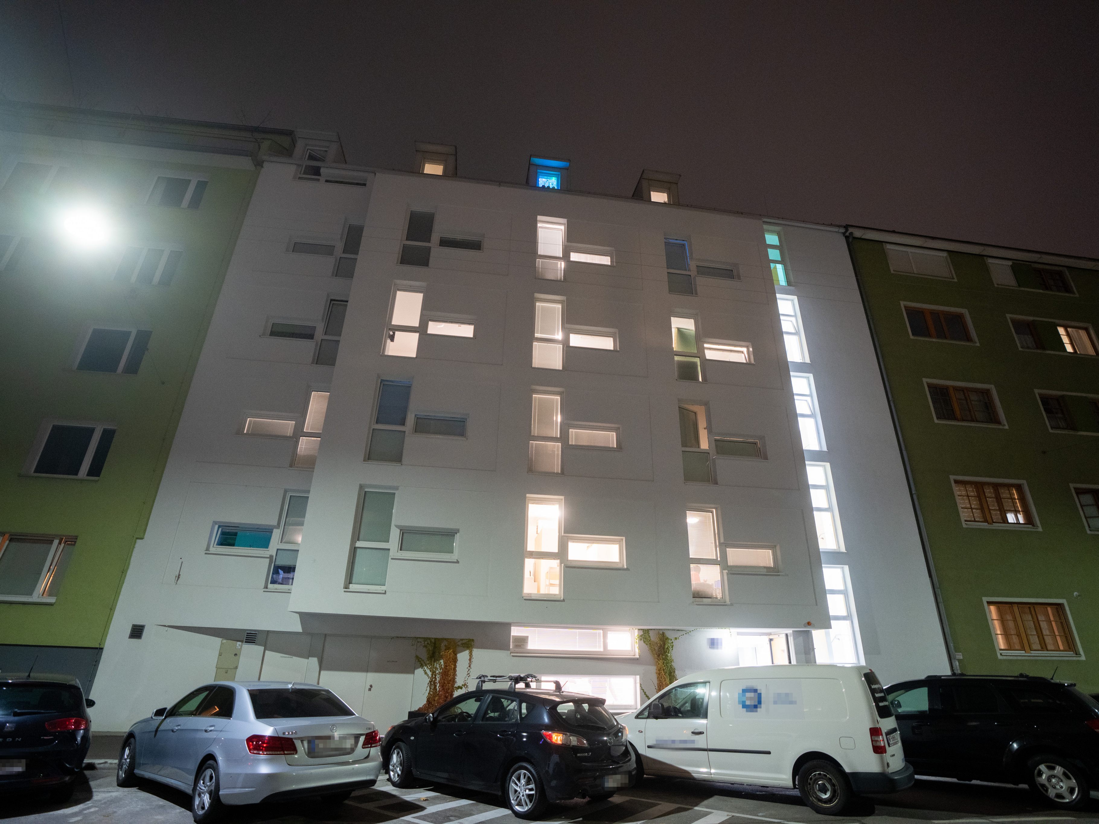 Die Frau verstarb noch am Tatort in Wien-Floridsdorf.