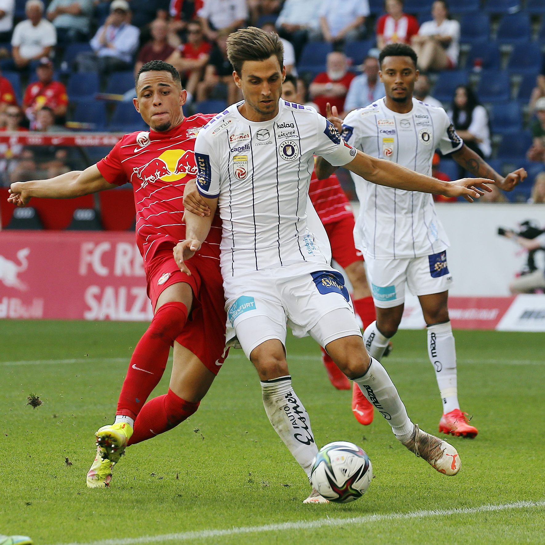 LIVE-Ticker zum Spiel Austria Klagenfurt gegen RB Salzburg ab 17 Uhr.