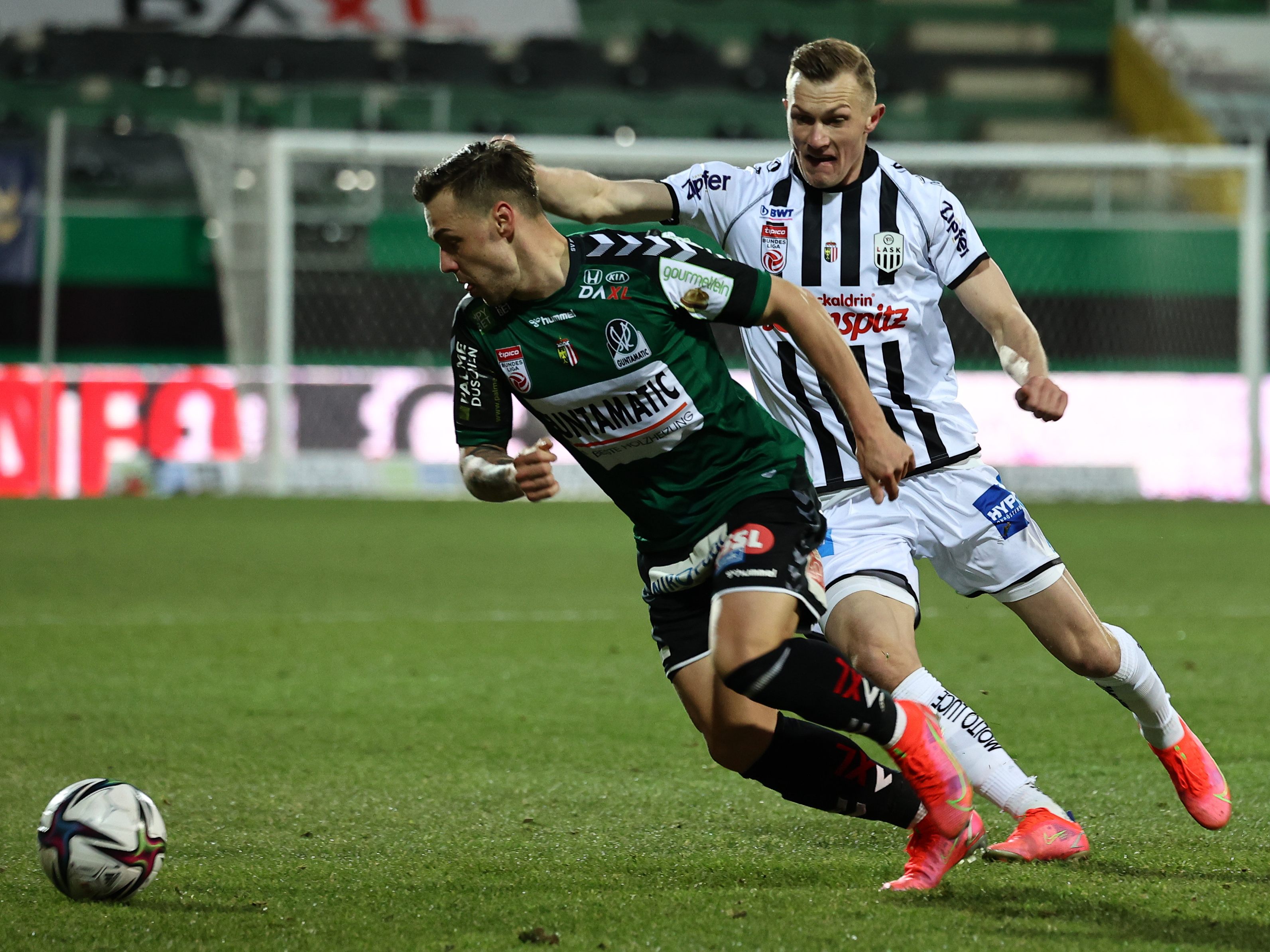 LIVE-Ticker zum Spiel LASK Linz gegen SV Ried ab 14.30 Uhr.
