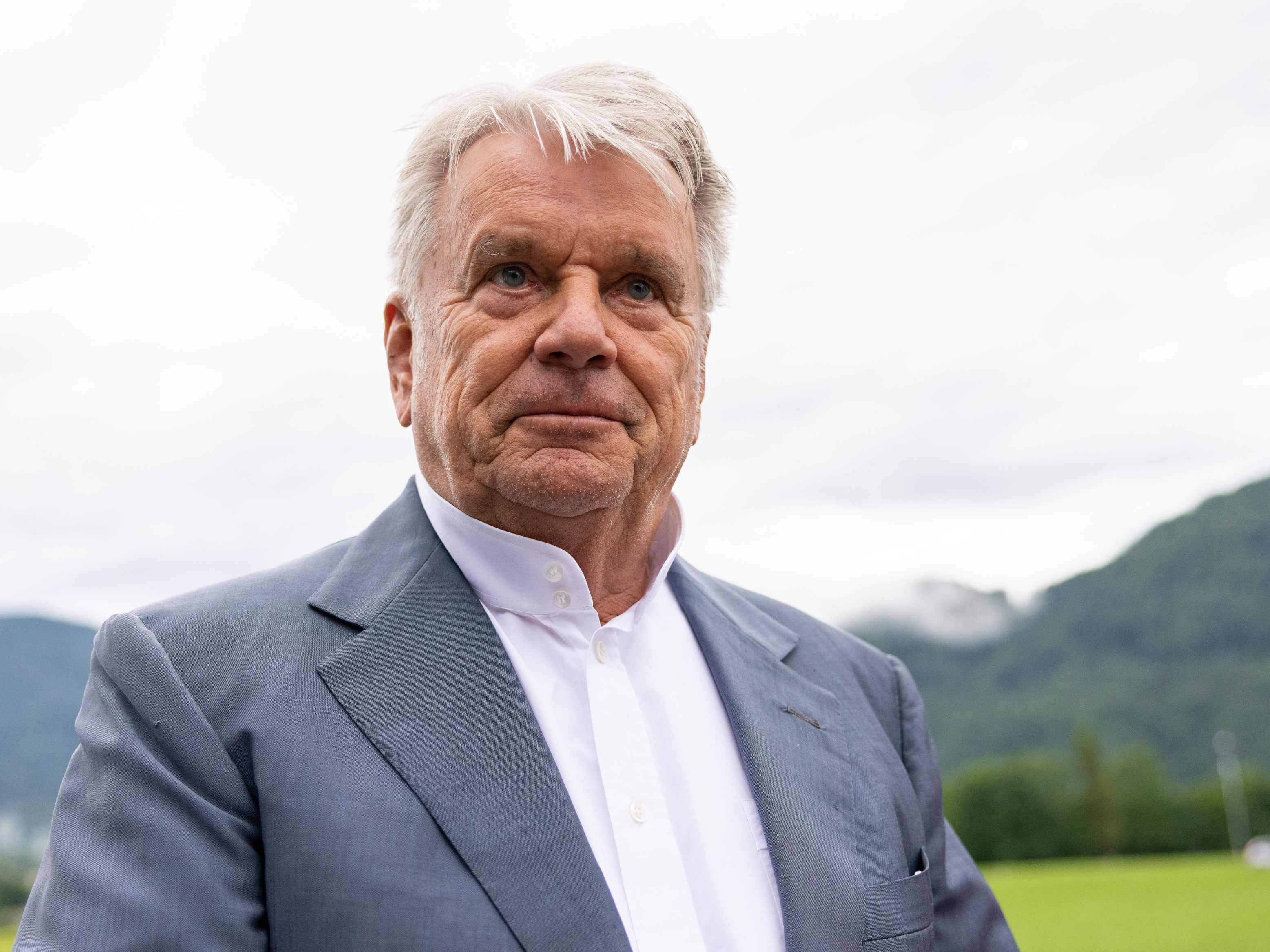 Haselsteiner war wohl kurz vor dem Absturz abgesetzt worden.