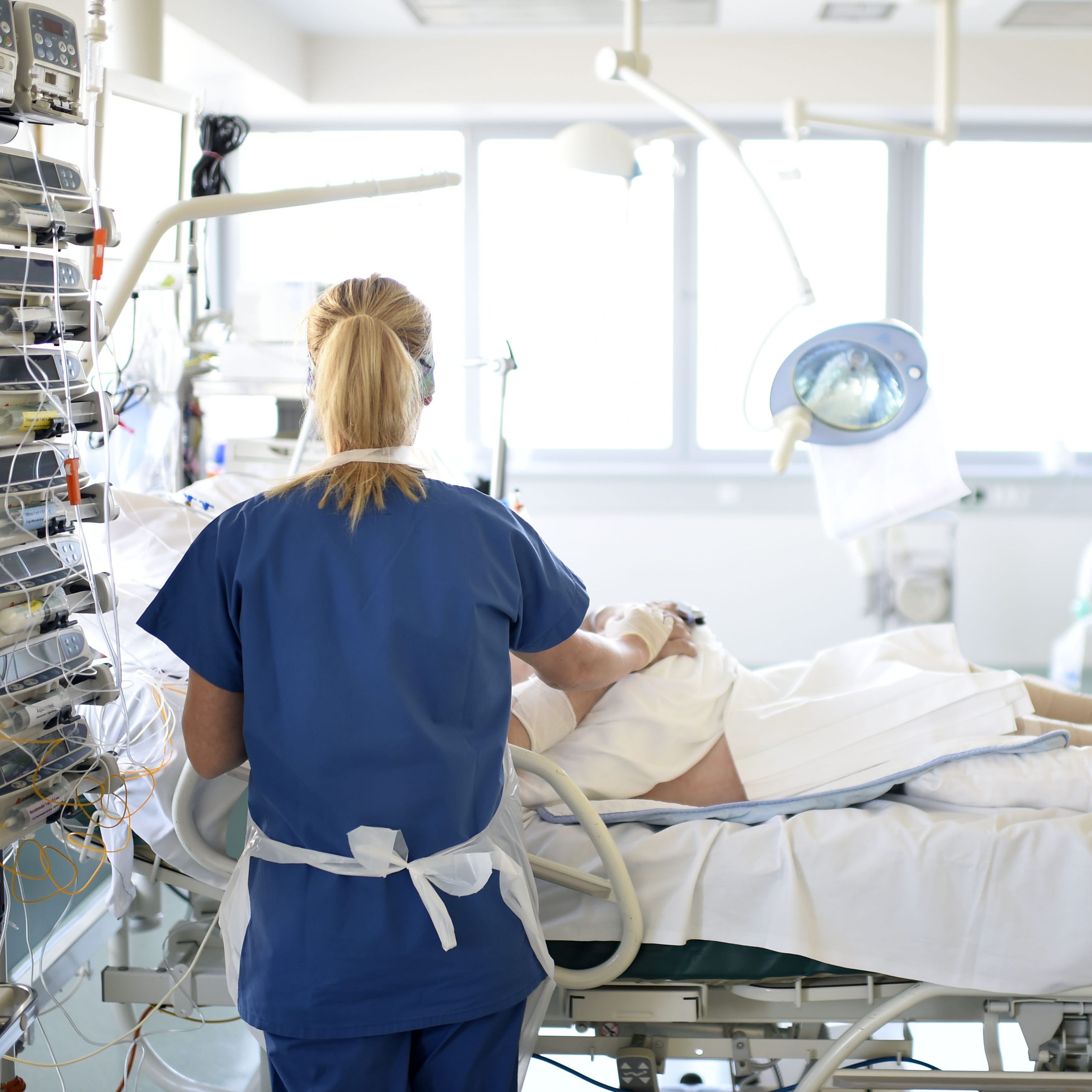 Die Zahl der Spitalspatienten ist letztes Jahr zurückgegangen.