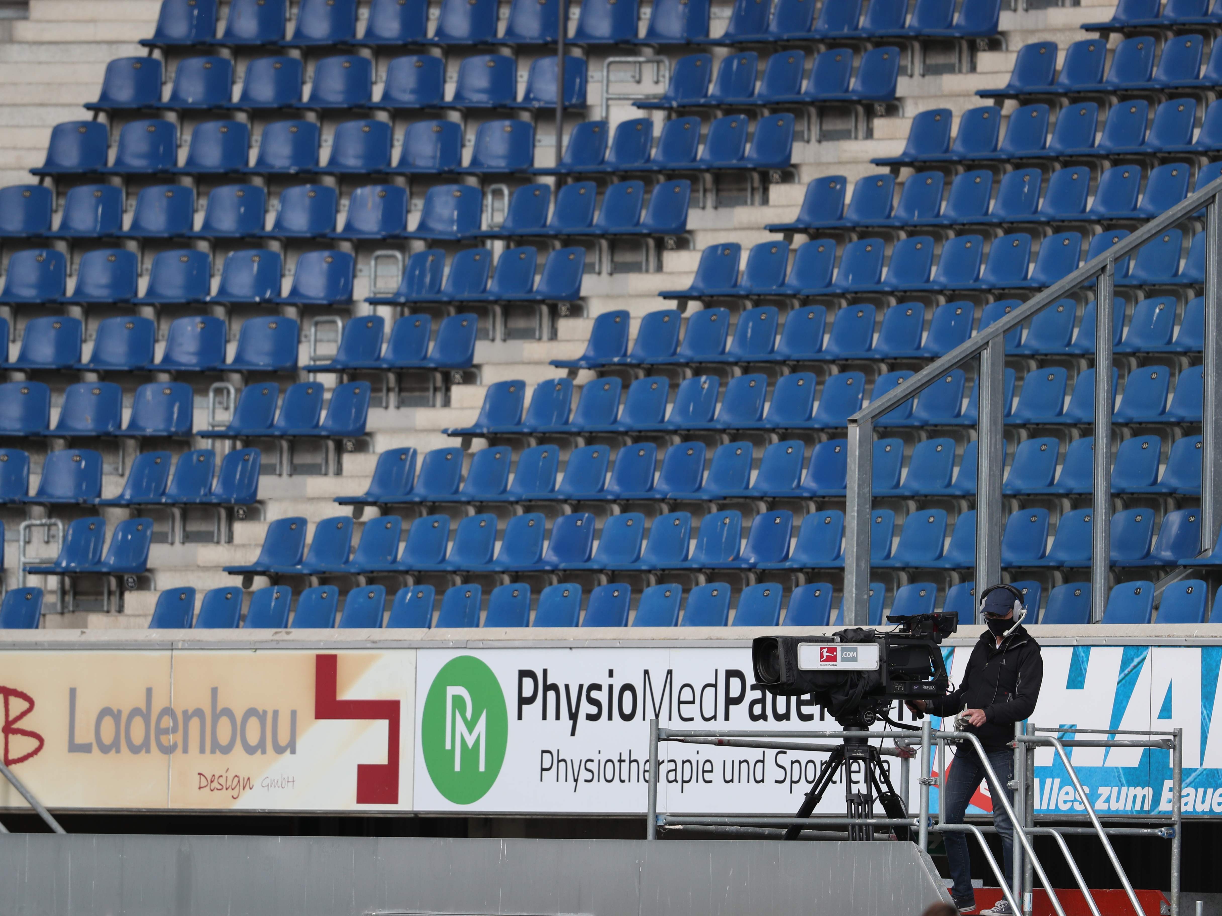 Spitzensport findet weiter statt, aber ohne Zuschauer. Spitzensport findet weiter statt, aber ohne Zuschauer.