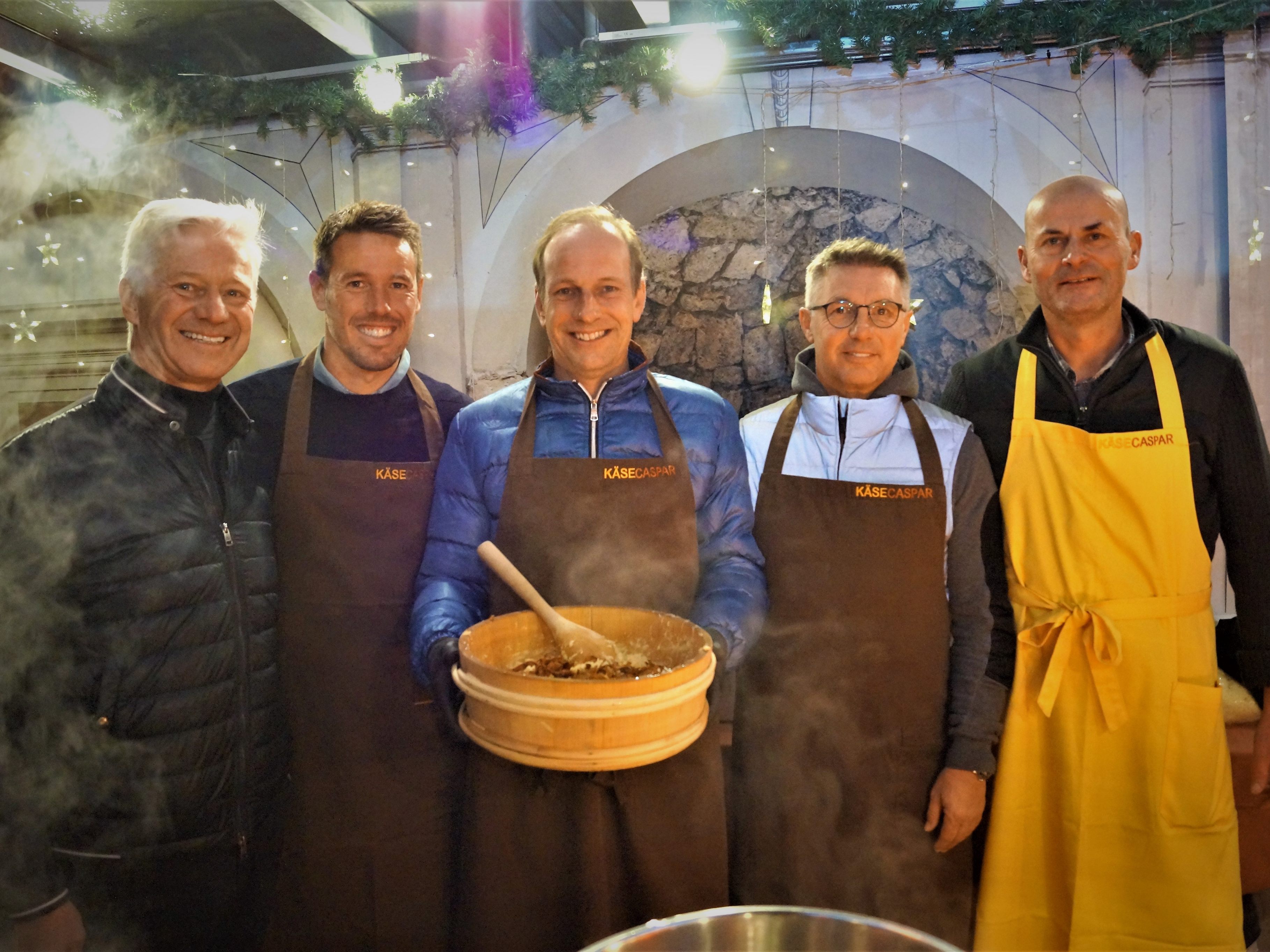 Charity mit Käsknöpfle Charity mit Käsknöpfle