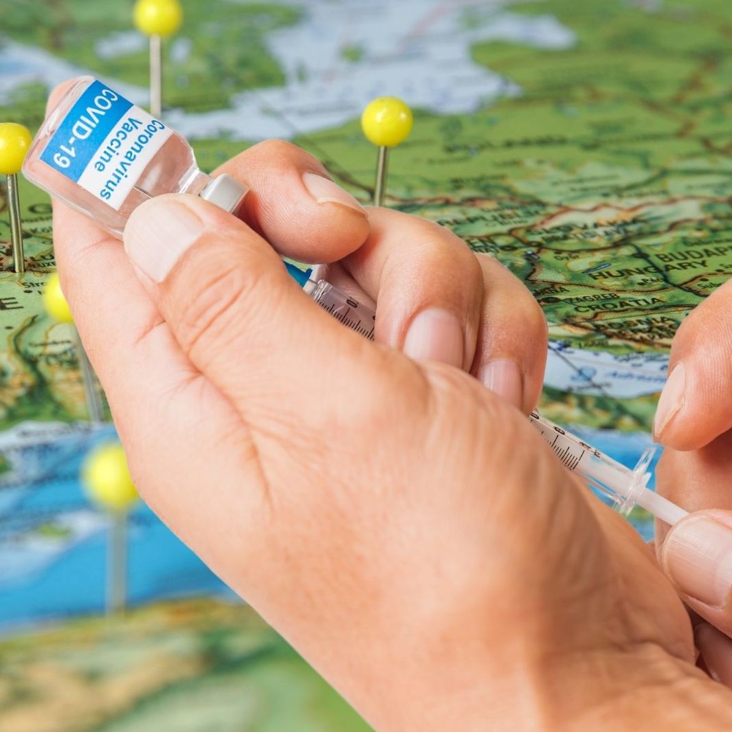 Knapp 0,7% der Österreicher werden pro Tag geimpft.