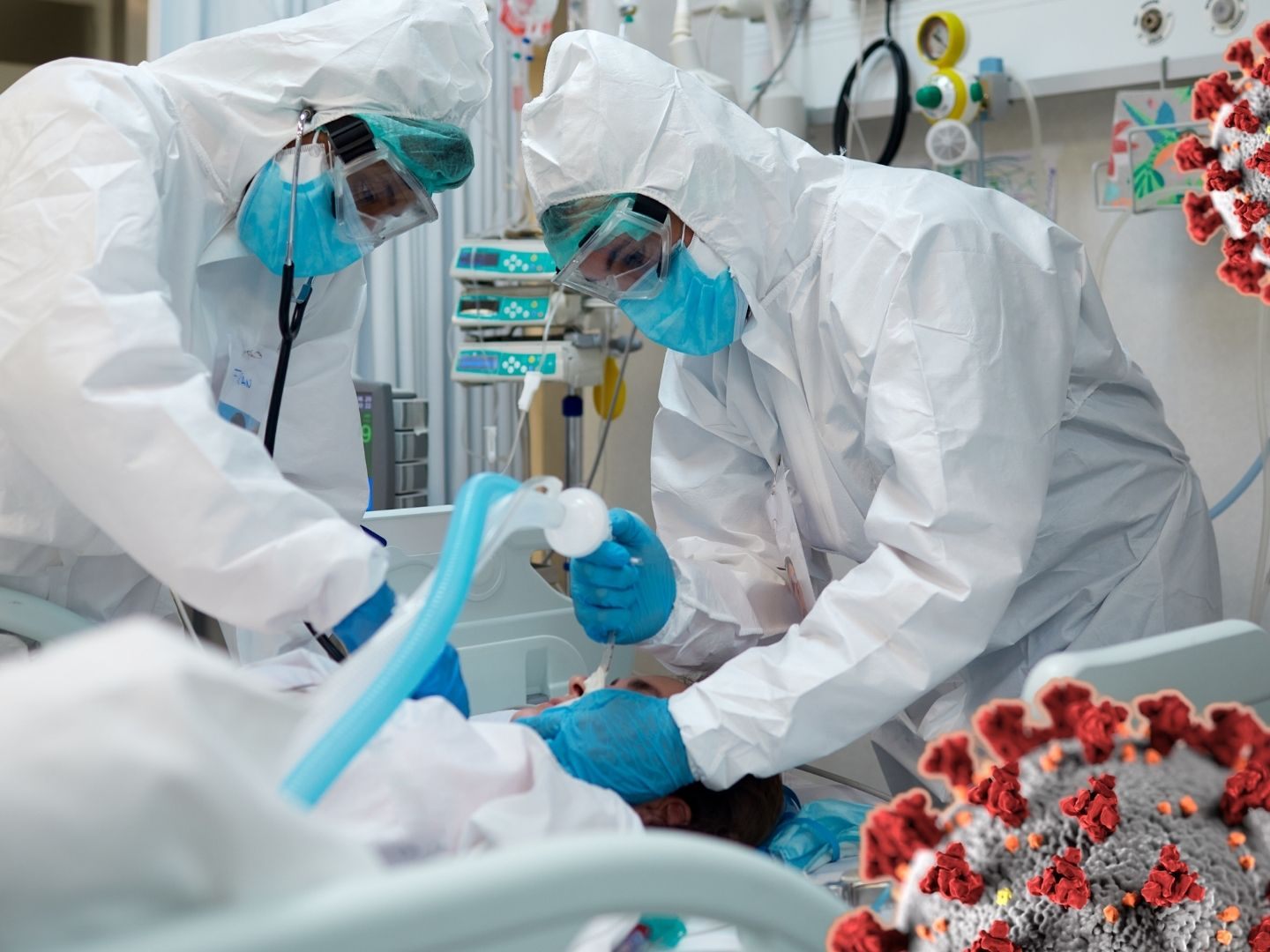 Die Zahl der Corona-Patient steigt weiter an. Die Zahl der Corona-Patient steigt weiter an.