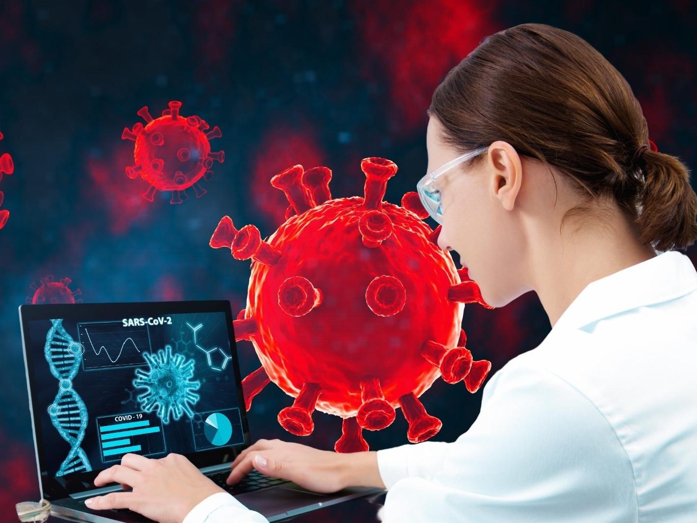 Die Corona-Zahlen steigen. Die Corona-Zahlen steigen.