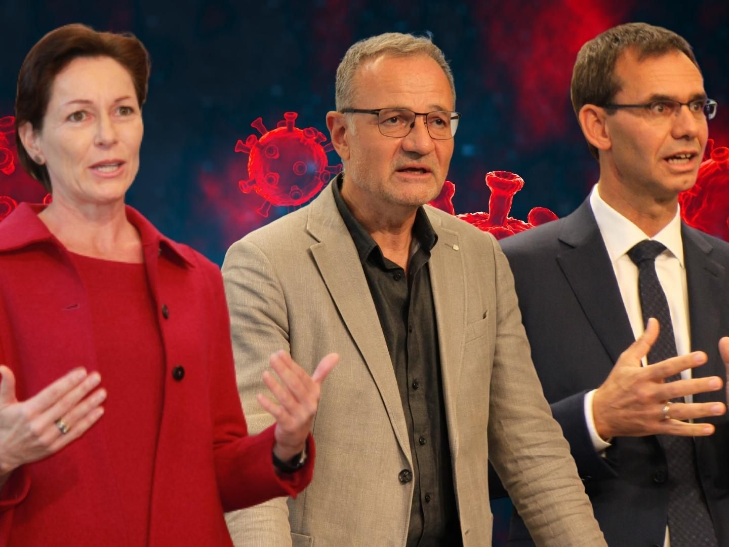 Heute findet die Pressekonferenz zur aktuellen Covid-Situation in Vorarlberg statt. Heute findet die Pressekonferenz zur aktuellen Covid-Situation in Vorarlberg statt.