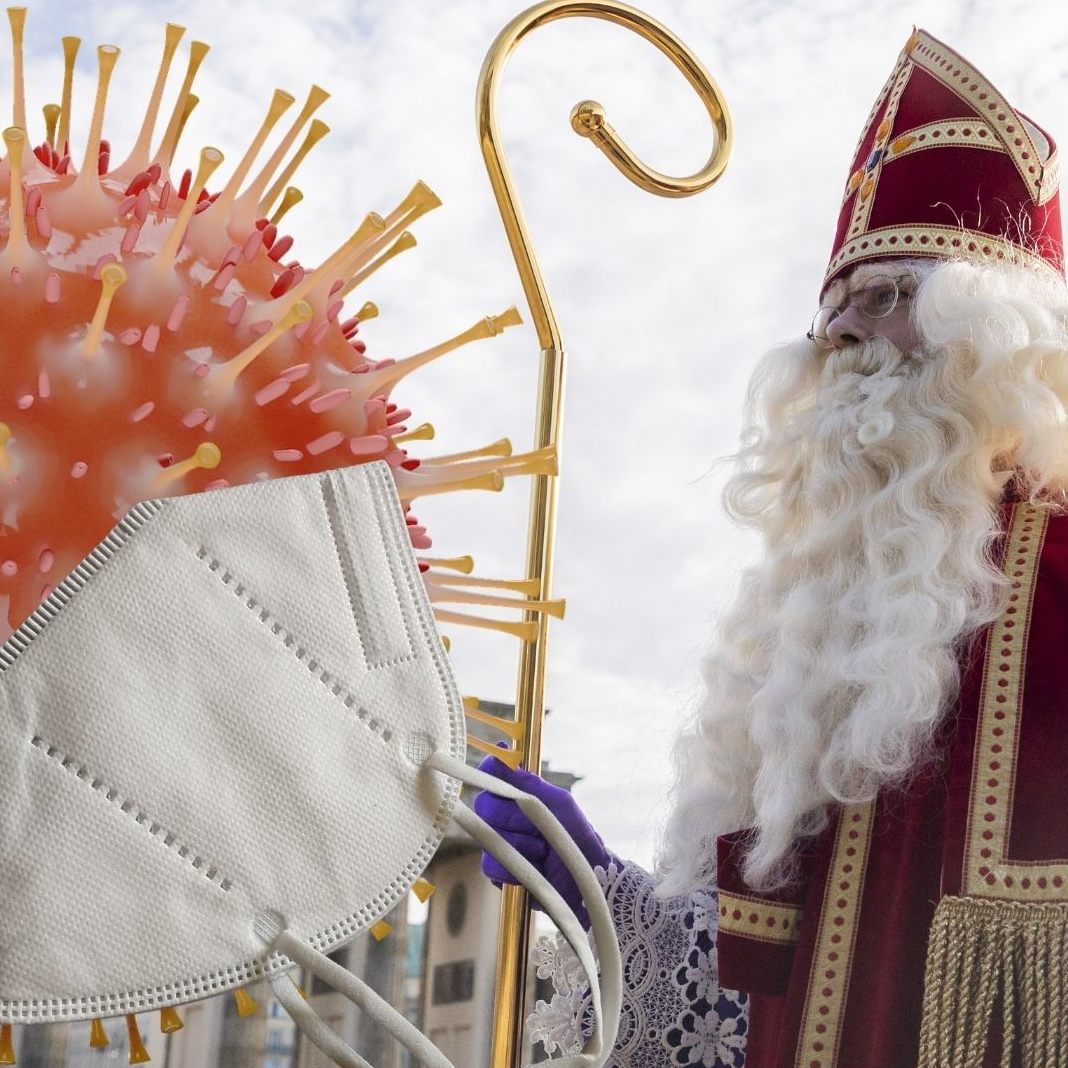 So könnte ein Nikolausbesuch im Lockdown ablaufen.
