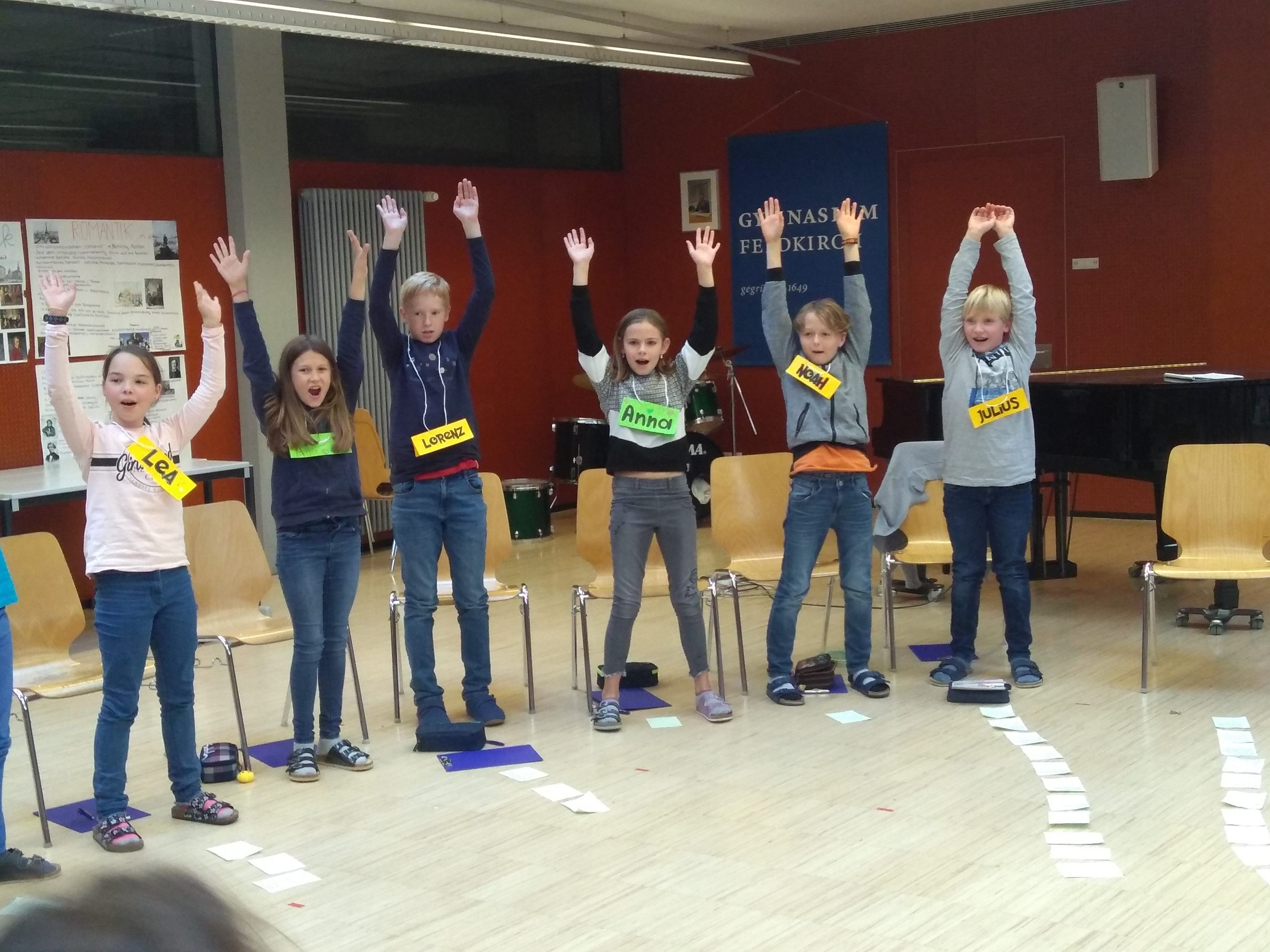 Alle waren mit Freude dabei Alle waren mit Freude dabei