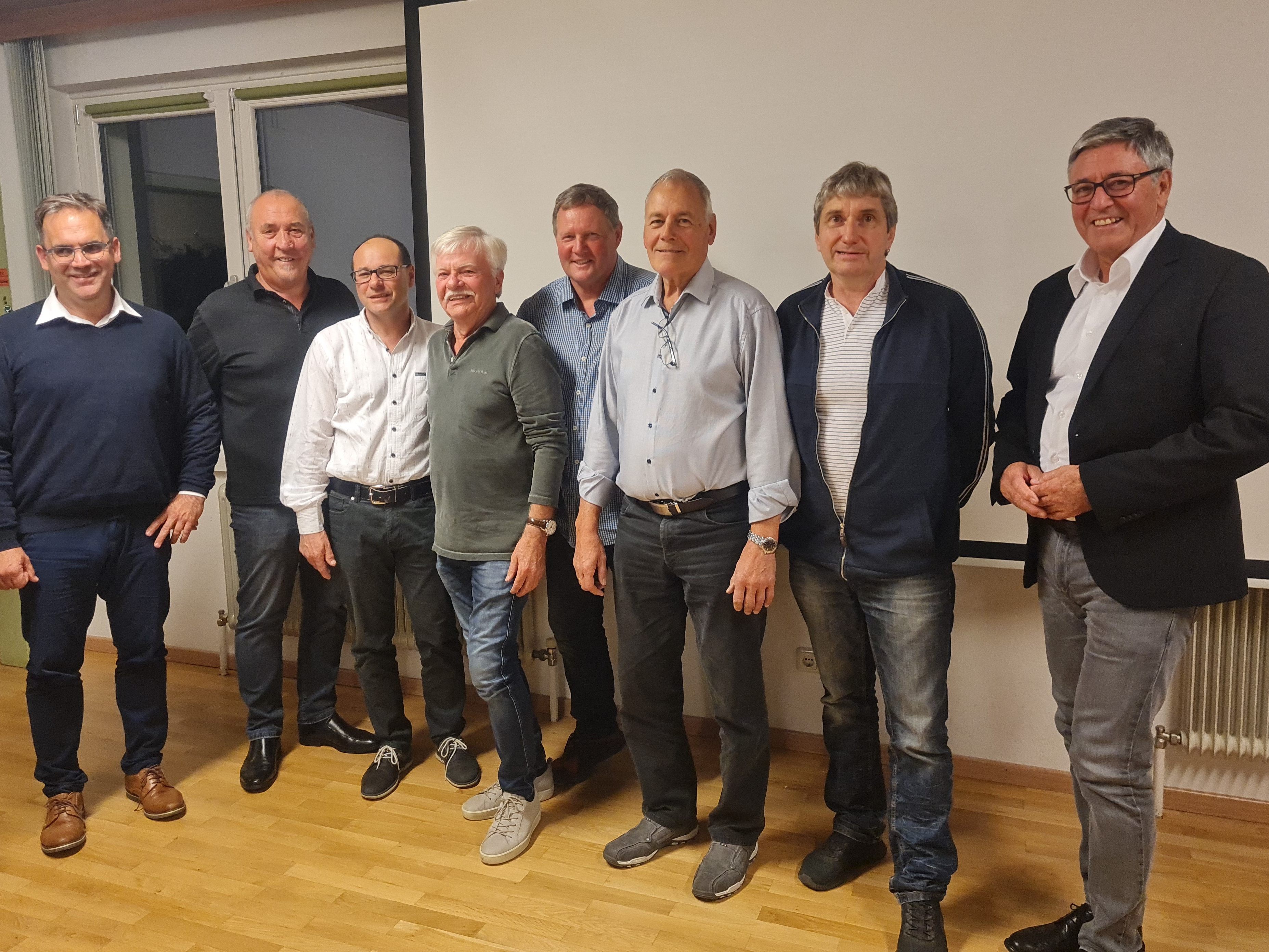 Die Geehrten mit Gratulanten Die Geehrten mit Gratulanten