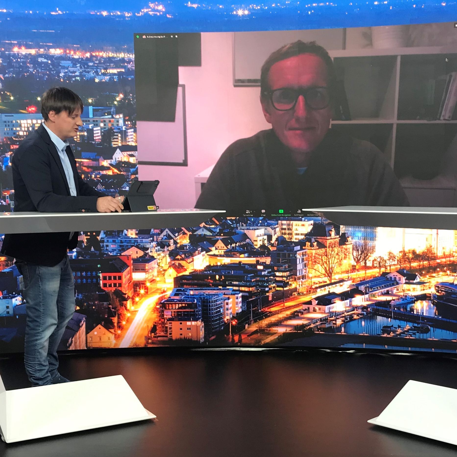 Johannes Huber zu Gast bei "Vorarlberg LIVE".