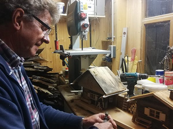 Der Meister bei der Arbeit