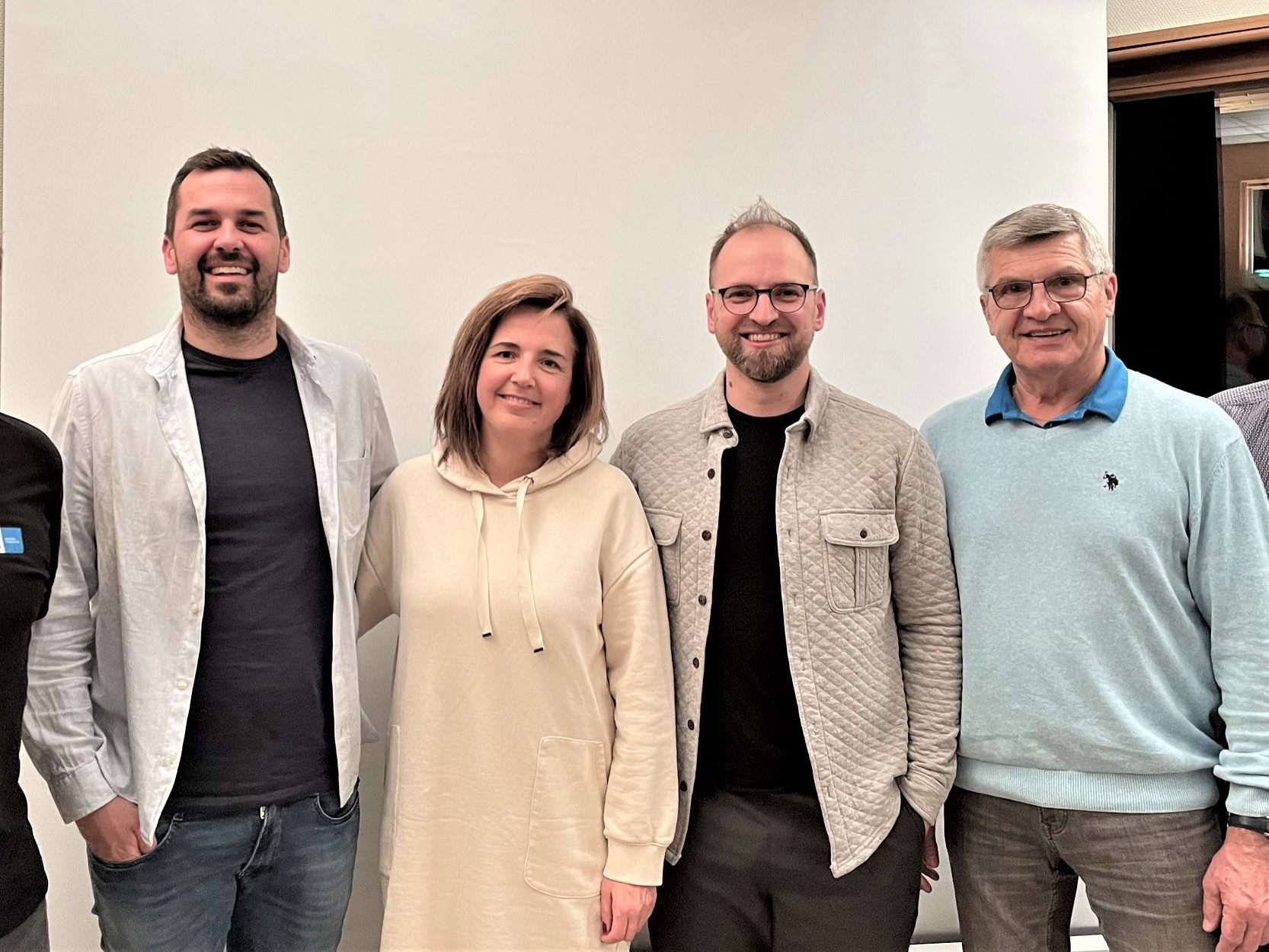 v.l.n.r.: Willi Pummer, Thomas Ebner, Sonja Werle, Johannes Wachter, Siegi Stemer, Philipp Linder