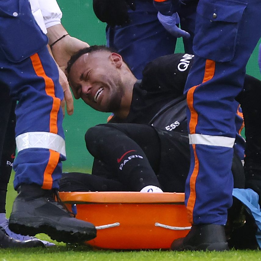 PSG-Star Neymar wird verletzungsbedingt einige Wochen ausfallen.