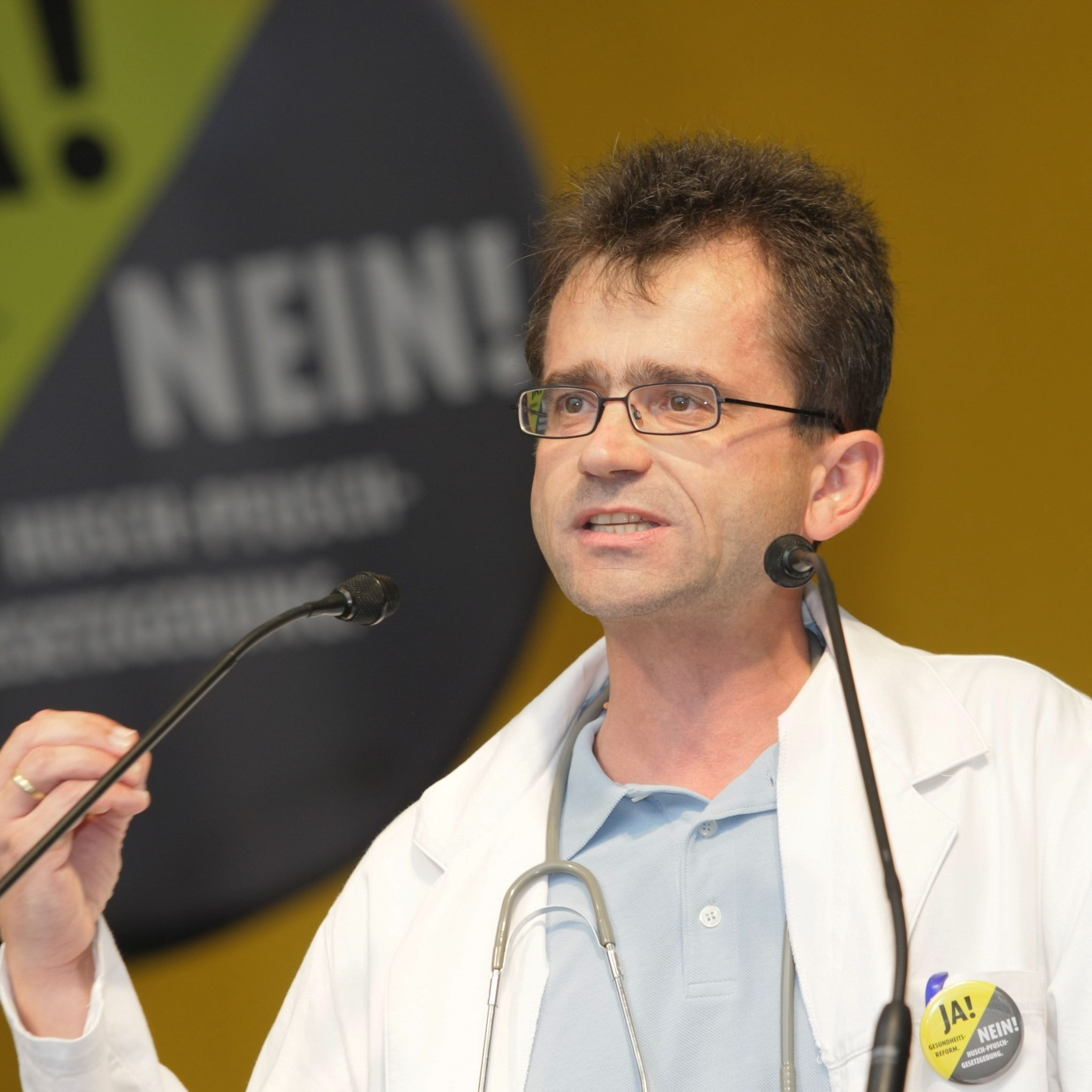 Oberoesterreichs Aerztekammer-Praesident Peter Niedermoser