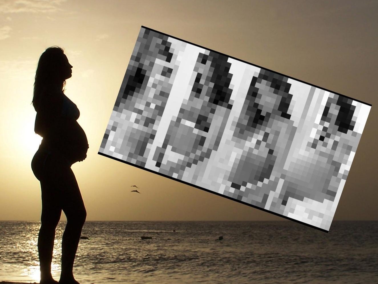 Sarah Engels' Babybauch-Entwicklung