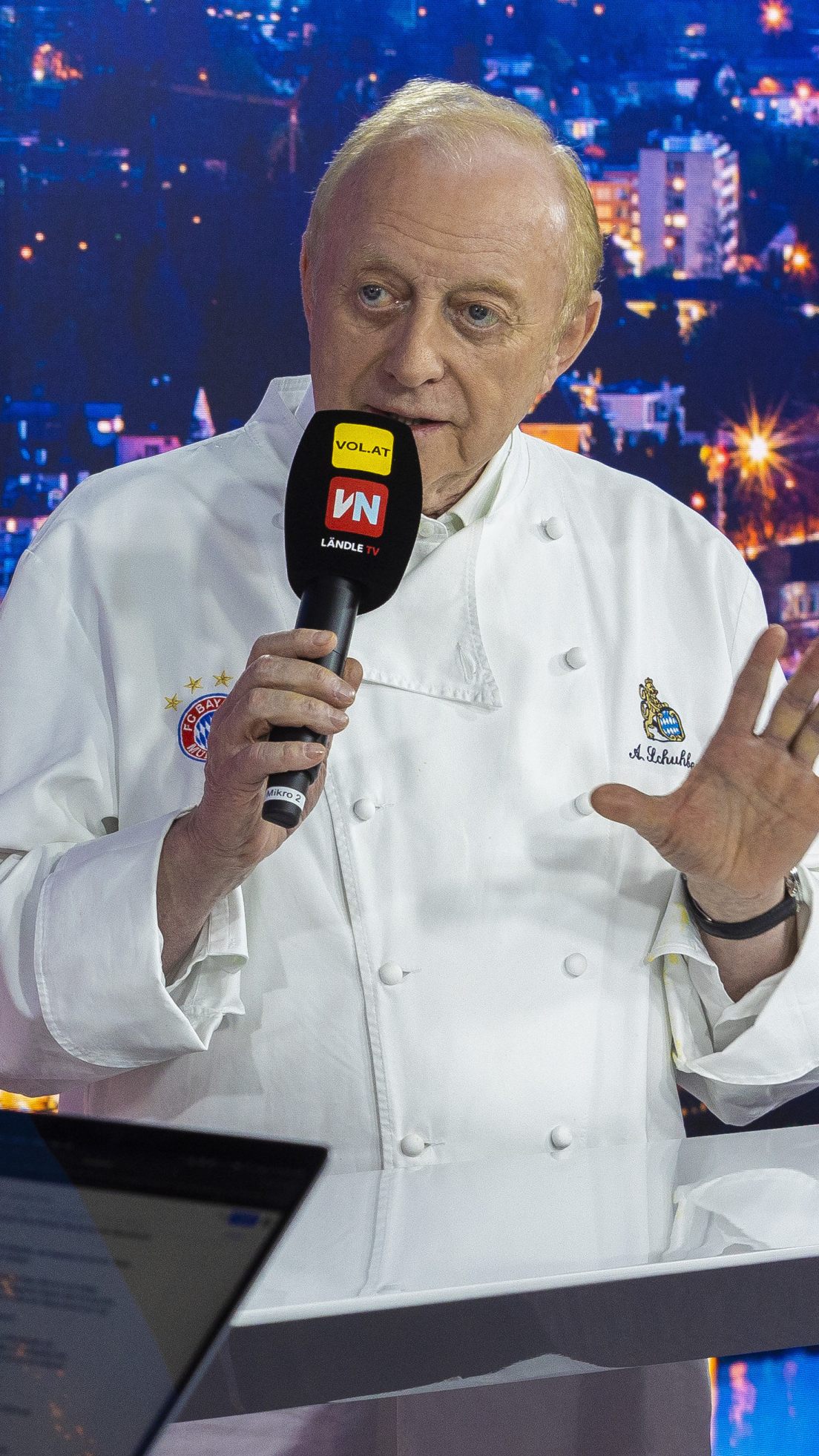 Alfons Schuhbeck war am Freitag zu Gast bei "Vorarlberg LIVE".