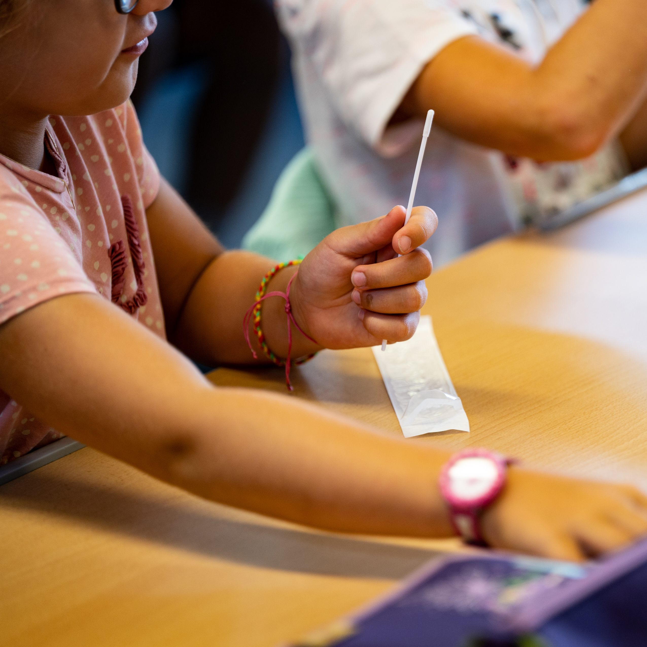 Drei Mal wöchtenlich wird getestet