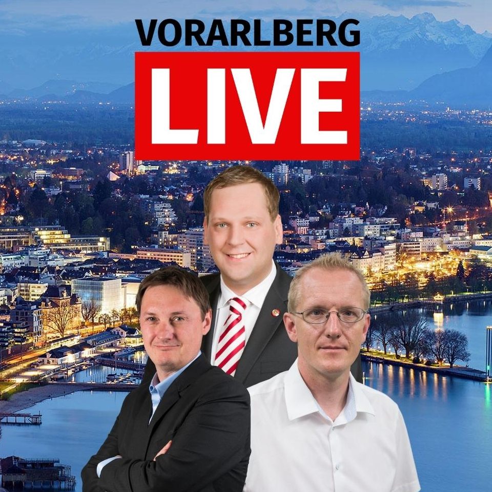 Philip Kucher und Johannes Huber zu Gast bei "Vorarlberg LIVE".