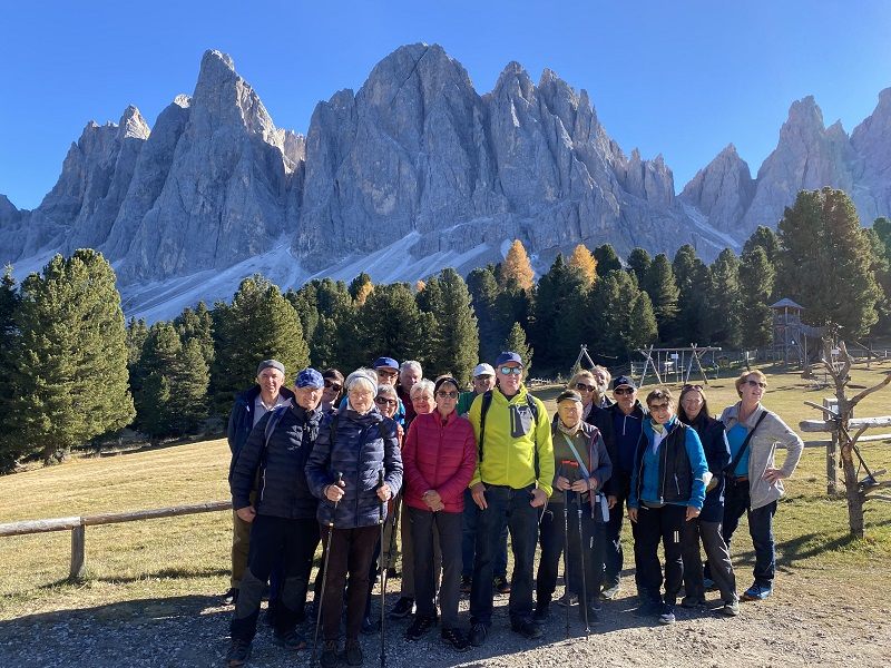 Ein Naturgenuss war die PVÖ-Wanderung in den Dolomiten. Ein Naturgenuss war die PVÖ-Wanderung in den Dolomiten.