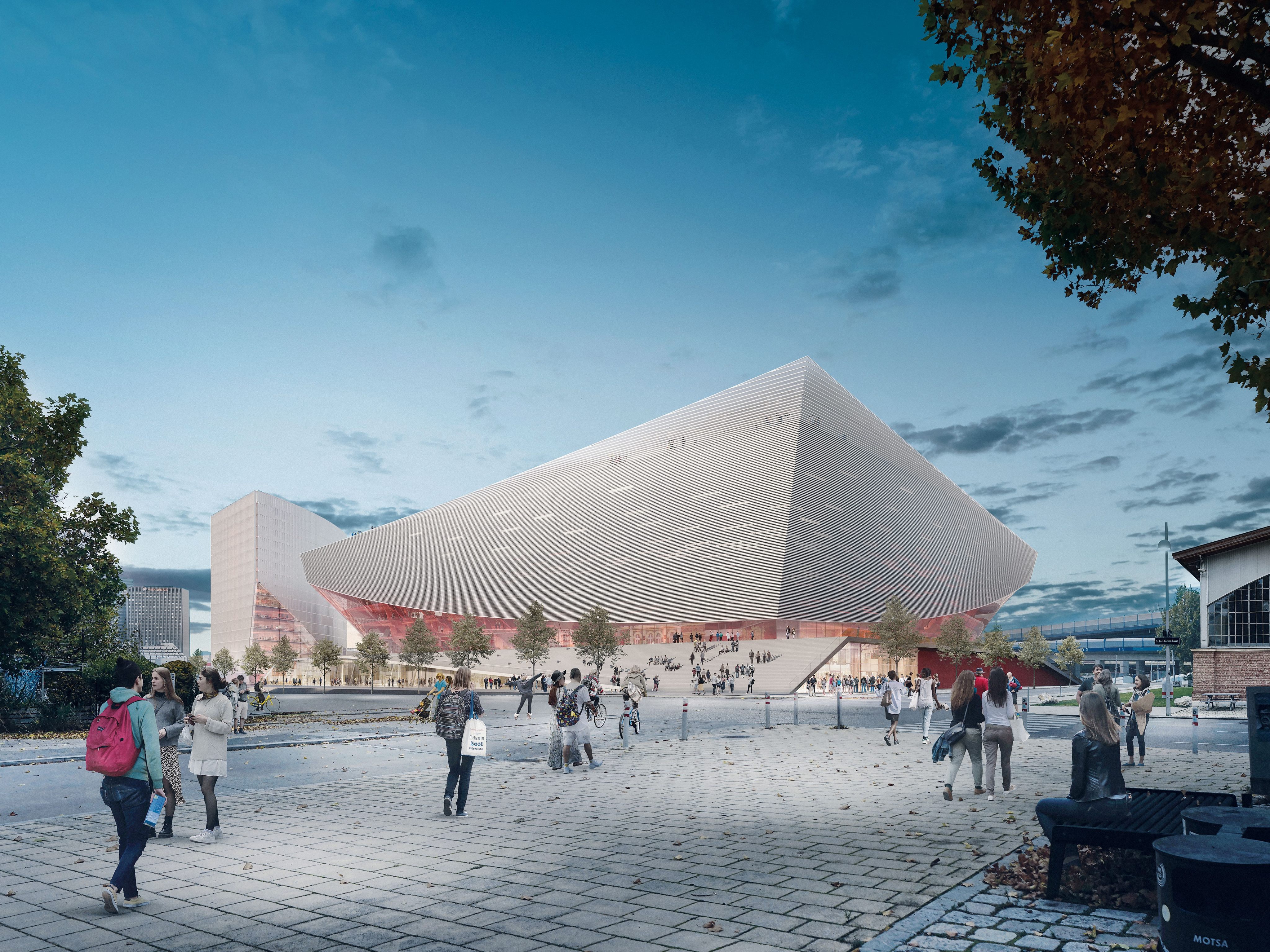 Startschuss für die Ausschreibung der Wien Holding-Arena in St. Marx. Startschuss für die Ausschreibung der Wien Holding-Arena in St. Marx.
