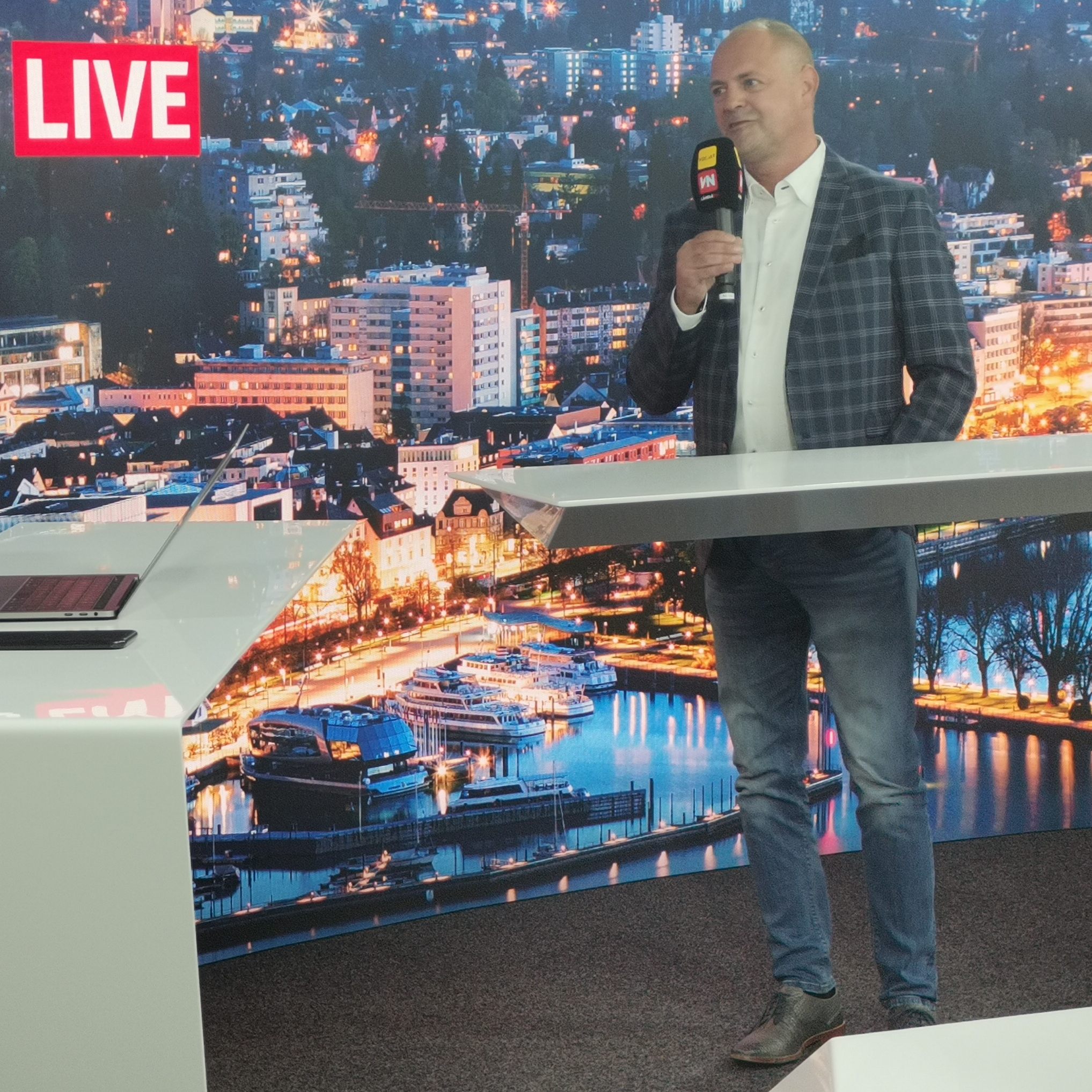 Michael Zimmermann zu Gast bei "Vorarlberg LIVE".