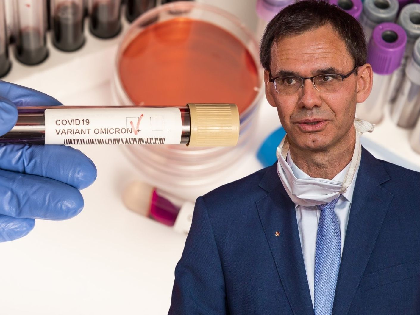 Omicron-Verdachtsfall: Sequenzierung der Probe durch die AGES läuft noch.