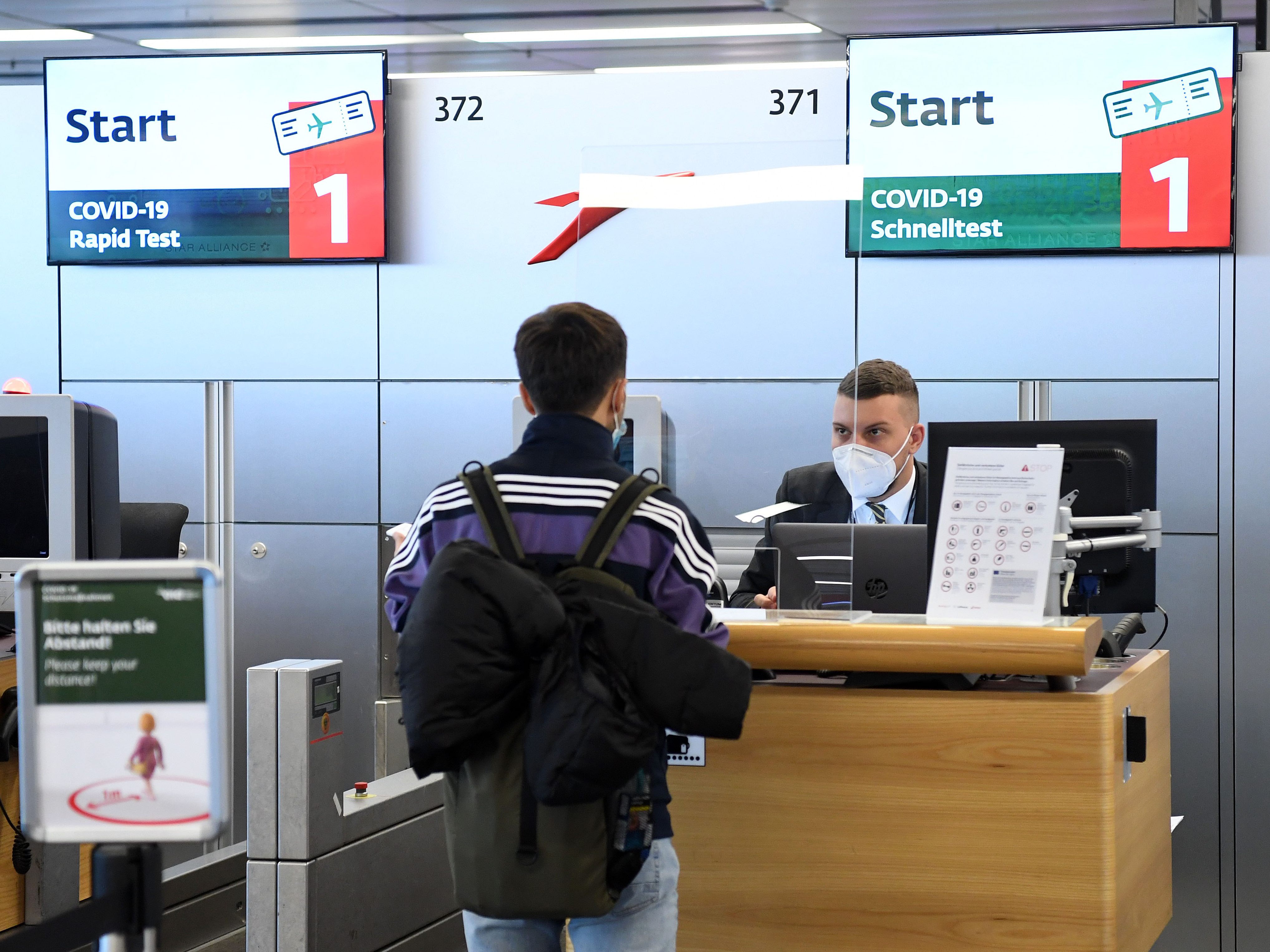 Check-In per Gesichtserkennung ist nur für Vielflieger möglich.