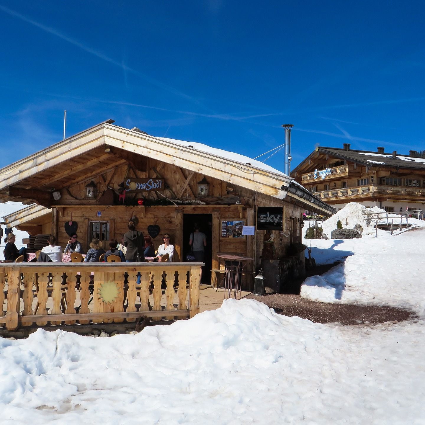 Skifahren ohne Skihütte - laut Seilbahnen-Obmann Hörl wird das nichts.