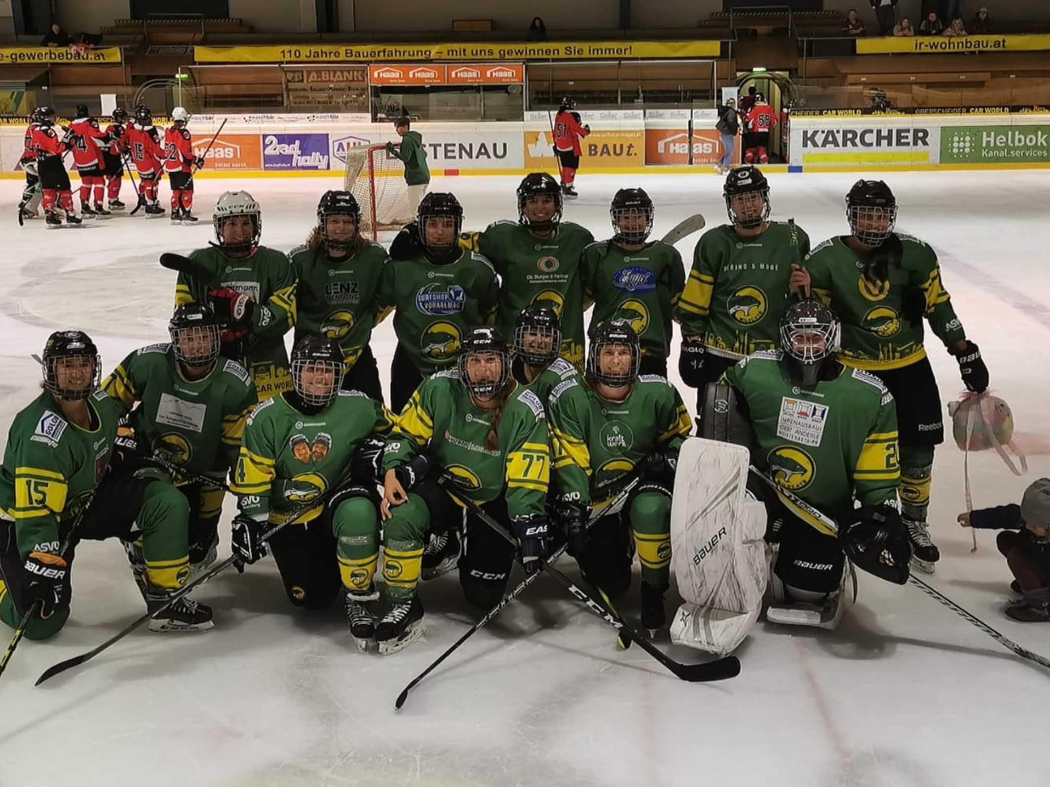 Die Damen der Lustenauer Wildcats siegten am Wochenende bei den Red Angels in Innsbruck