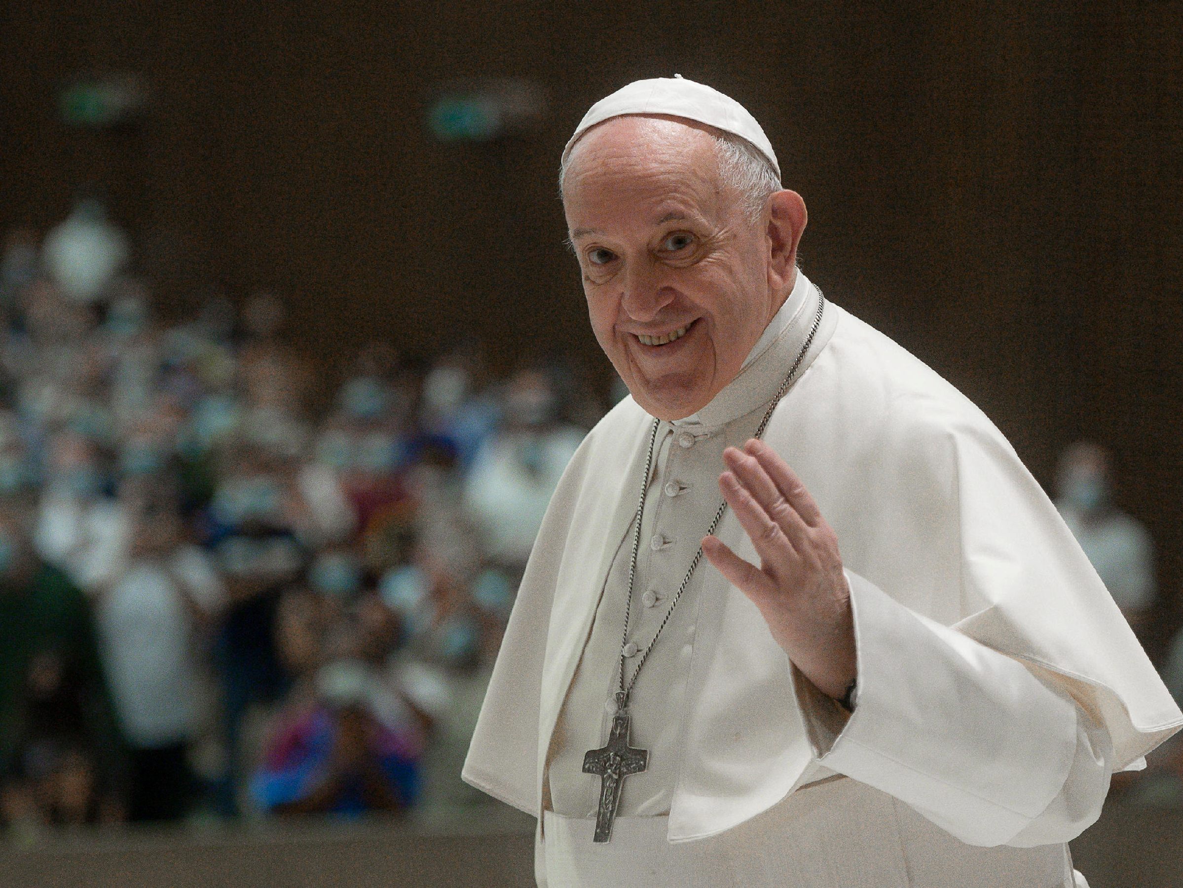 Papst Franziskus spendete den traditionellen Segen "Urbi et Orbi" am Samstag. Papst Franziskus spendete den traditionellen Segen "Urbi et Orbi" am Samstag.