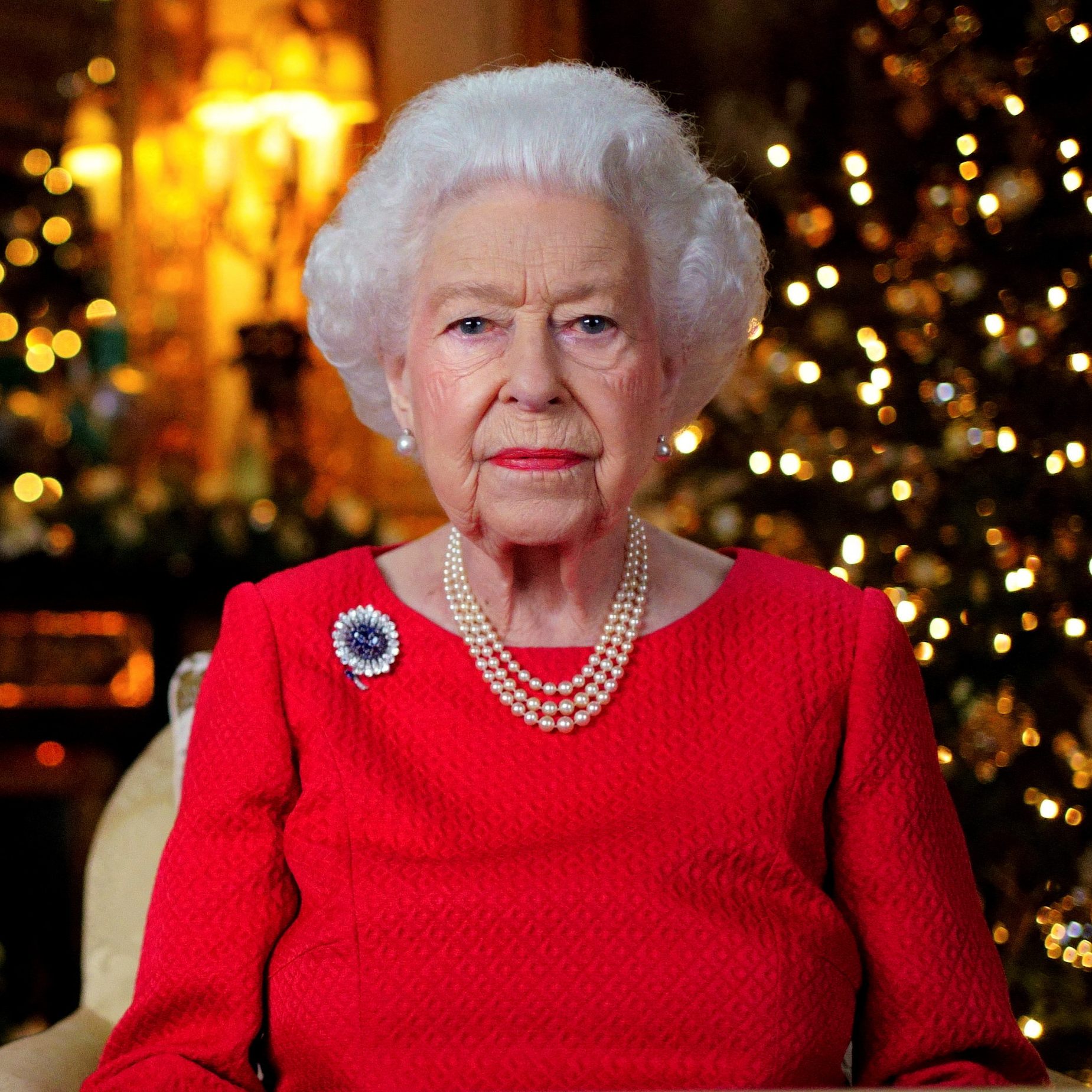 Die Queen bei ihrer jährlichen Weihnachtsansprache.