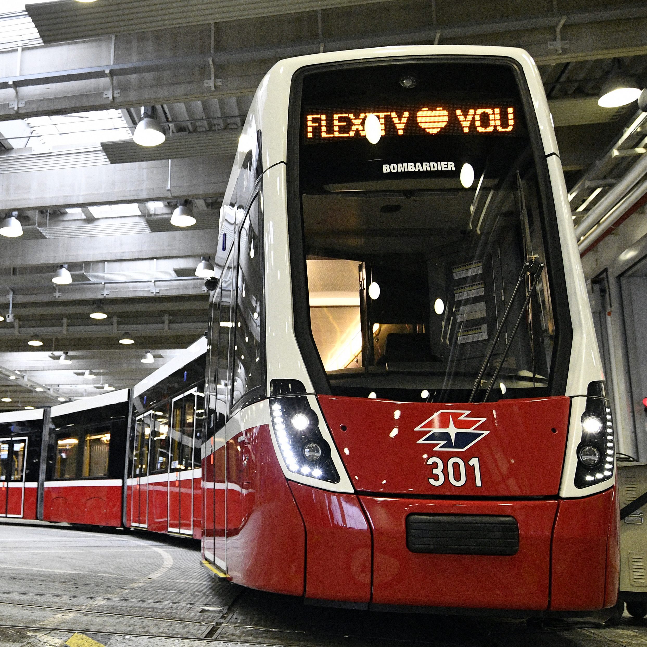 Die Lieferung der neuen Straßenbahn-Garnituren "Flexity" für Wien verzögern sich.