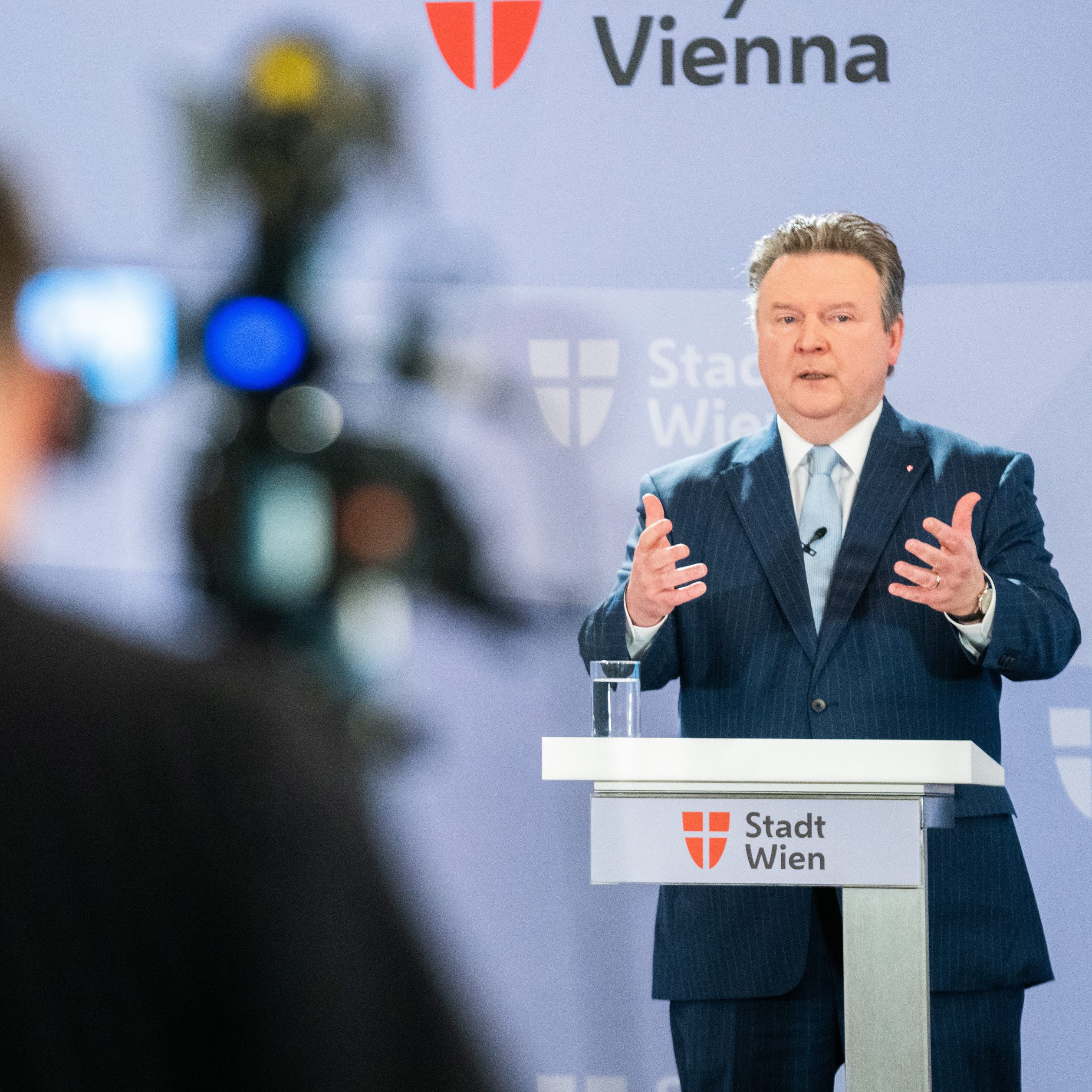 Wiens Bürgermeister Michael Ludwig (SPÖ) legte die weitere Vorgehensweise der Stadt Wien nach dem Lockdown-Ende dar.