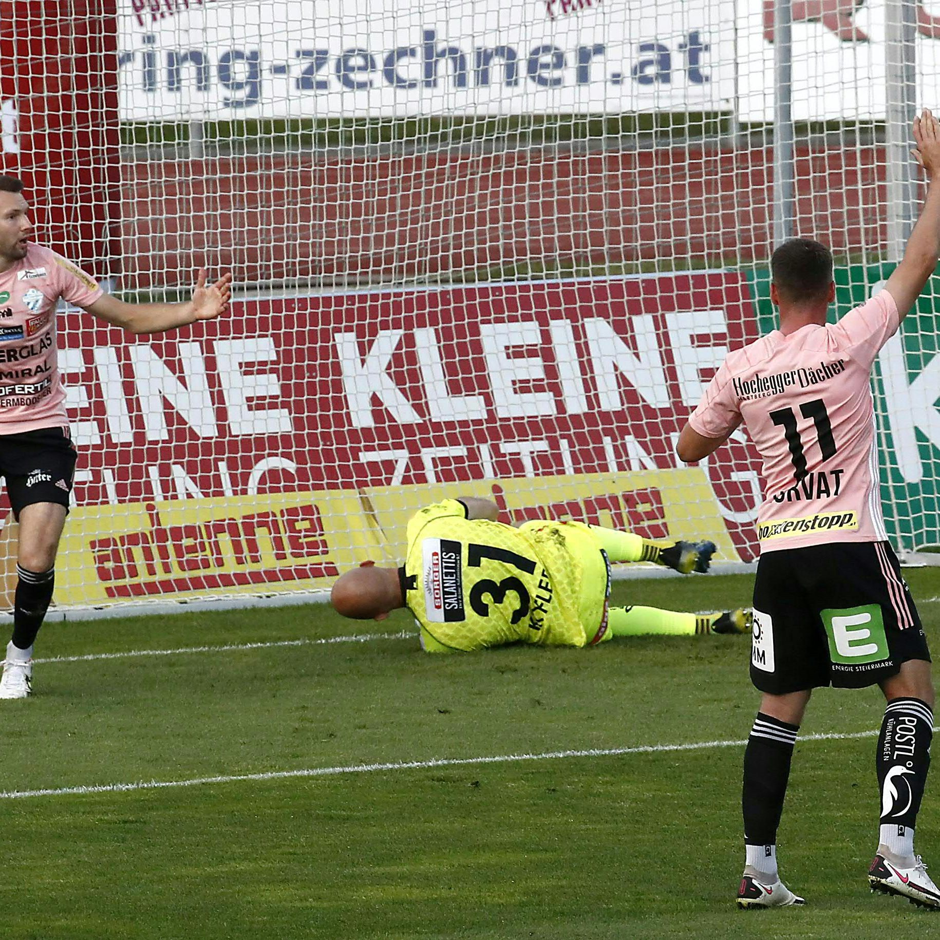 LIVE-Ticker zum Spiel TSV Hartberg gegen WAC ab 17 Uhr.