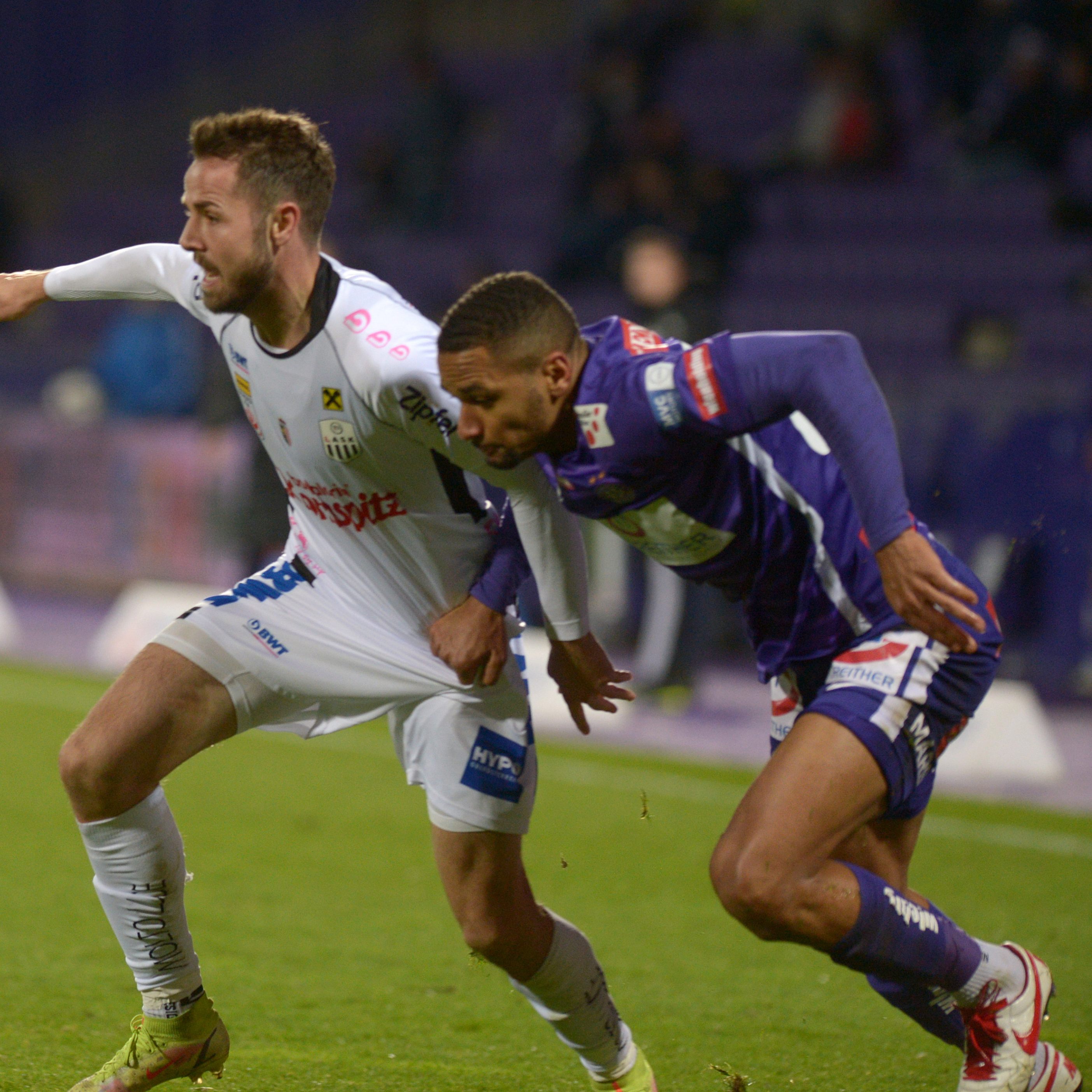 Die Austria verlor in der Fußball-Bundesliga gegen den LASK.