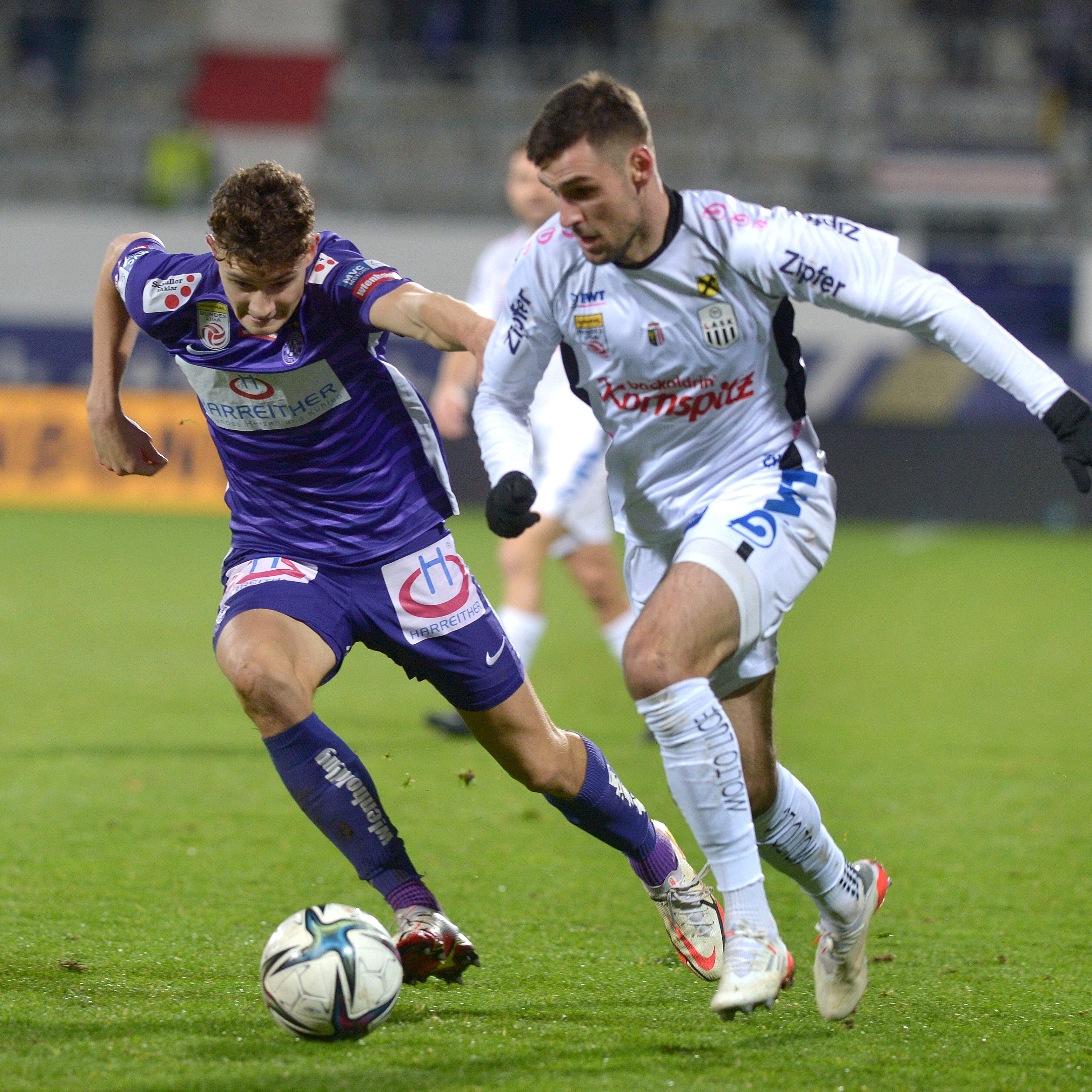 Die Austria verlor in der Fußball-Bundesliga gegen den LASK.