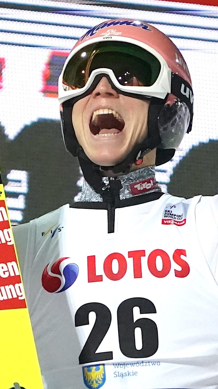 Jan Hörl's Reaktion auf seinen Sieg.