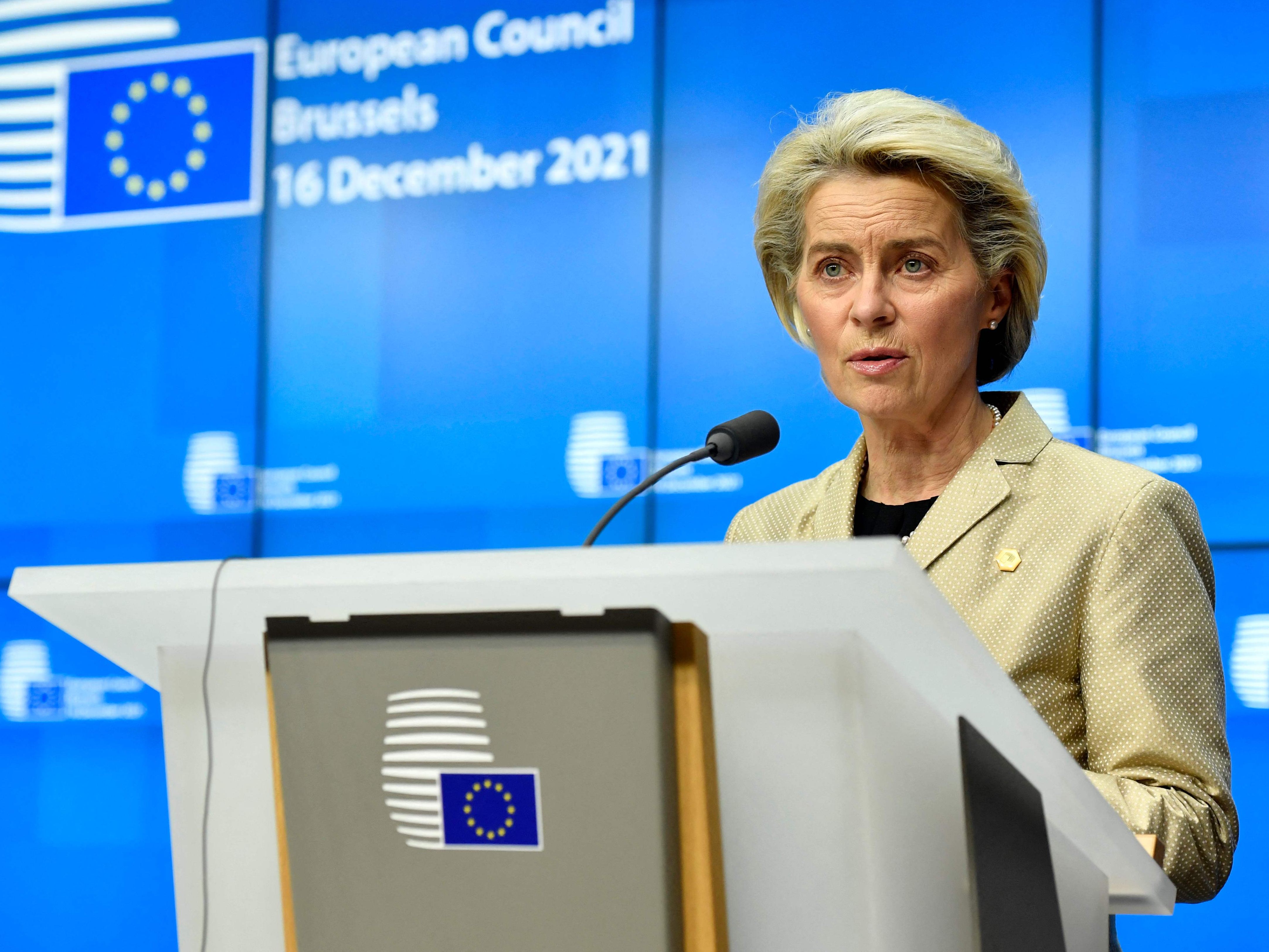 Eine Aussage zur Impfpflicht gegen Corona von EU-Kommissionspräsidentin Ursula von der Leyen wurde in den sozialen Medien in einen falschen Kontext gesetzt..