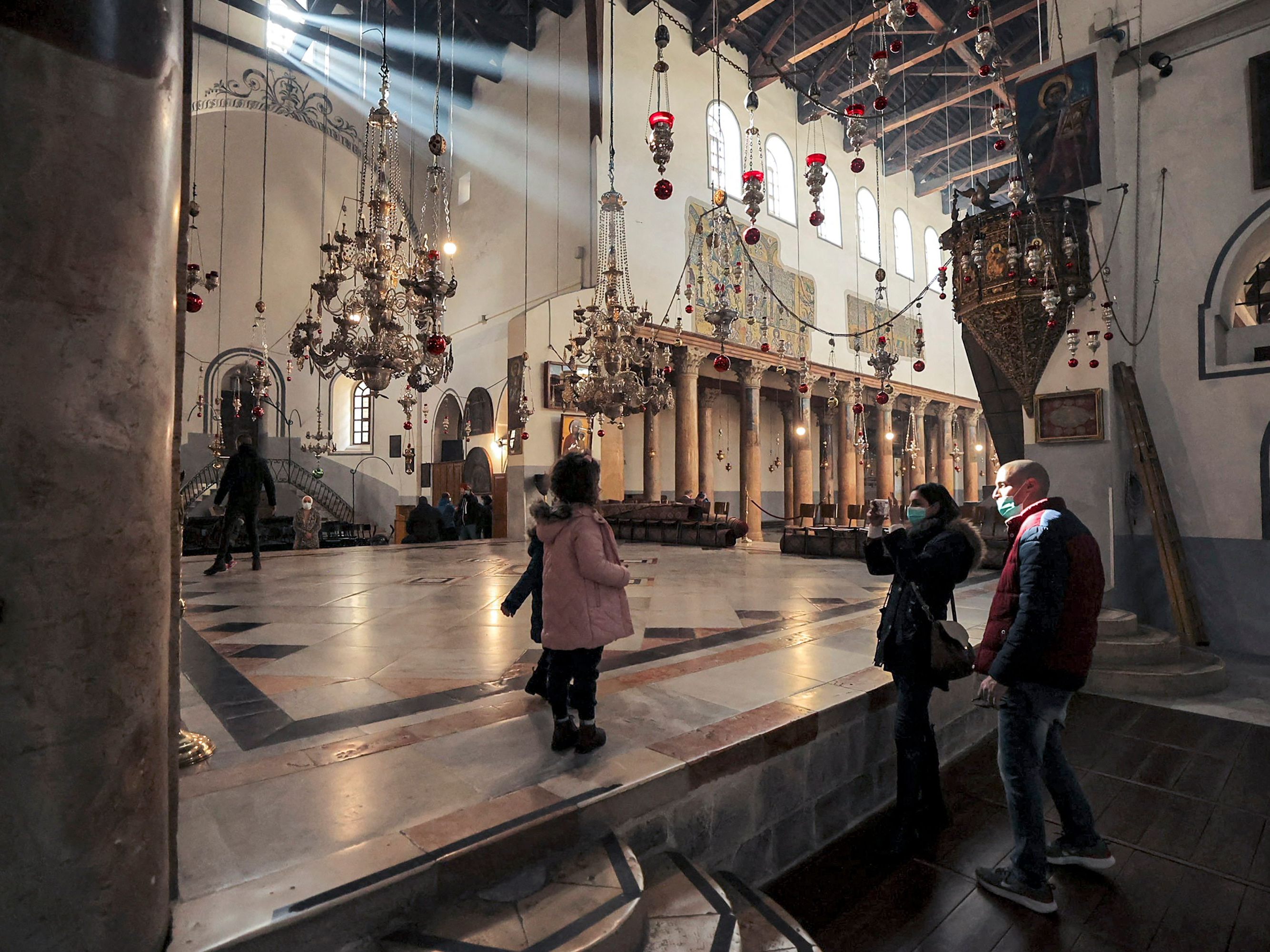 Leeres Bethlehem: Weihnachten im Heiligen Land ohne Touristen.