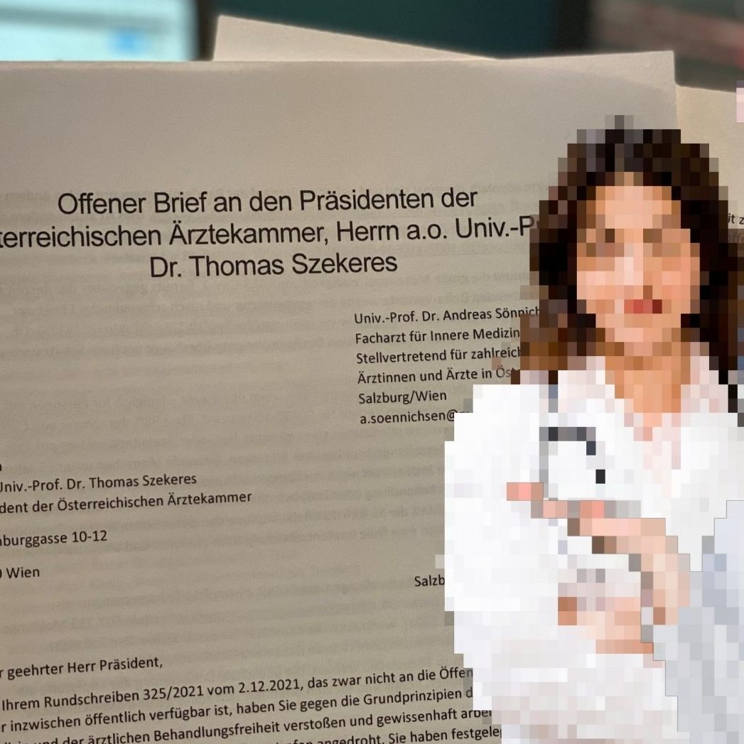 In einem Offenen Brief kritisieren über 200 Ärzte aus Österreich, darunter elf aus Vorarlberg, die Ärztekammer.