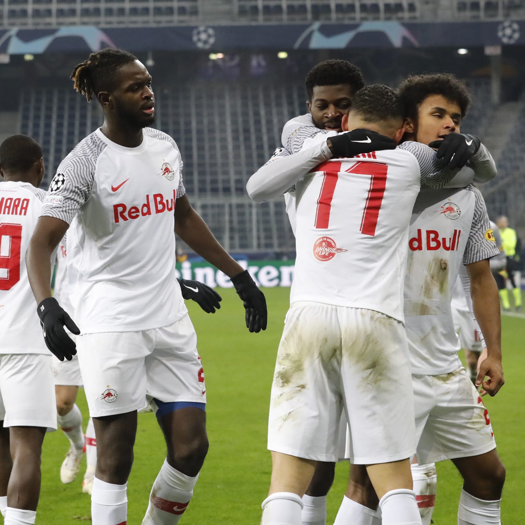 Red Bull Salzburg trifft im Champions-League-Achtelfinale auf Liverpool.